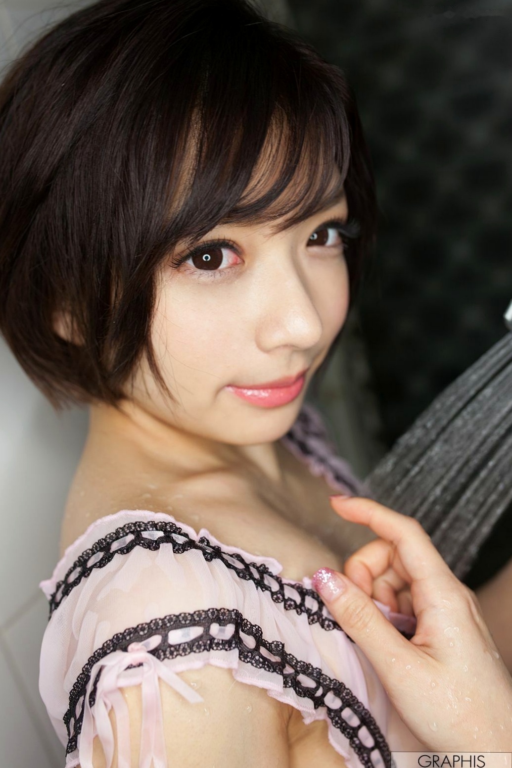 Gallery - Graphis_成海うるみ(広瀬りりあ)精选私房写真集：清纯短发诱惑与居家内衣的极致魅力[32P]清纯诱惑私房照日本 女神私房照_秀色女神 - image 30