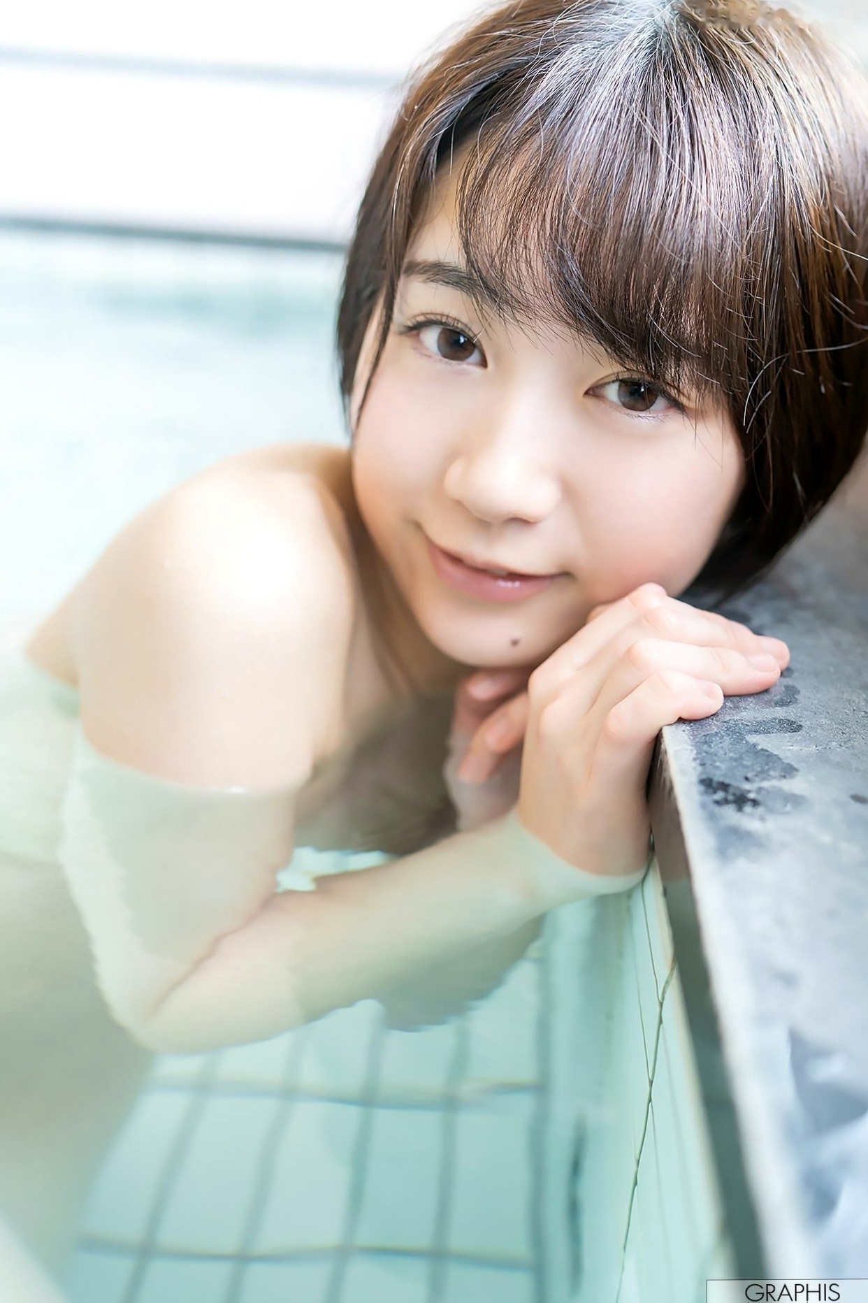 Gallery - Graphis_藤江史帆《Pele clara》图片写真集，清新短发日系私房，甜美治愈系尤物清纯气质治愈系私房照日本 女神私房照_秀色女神 - image 53