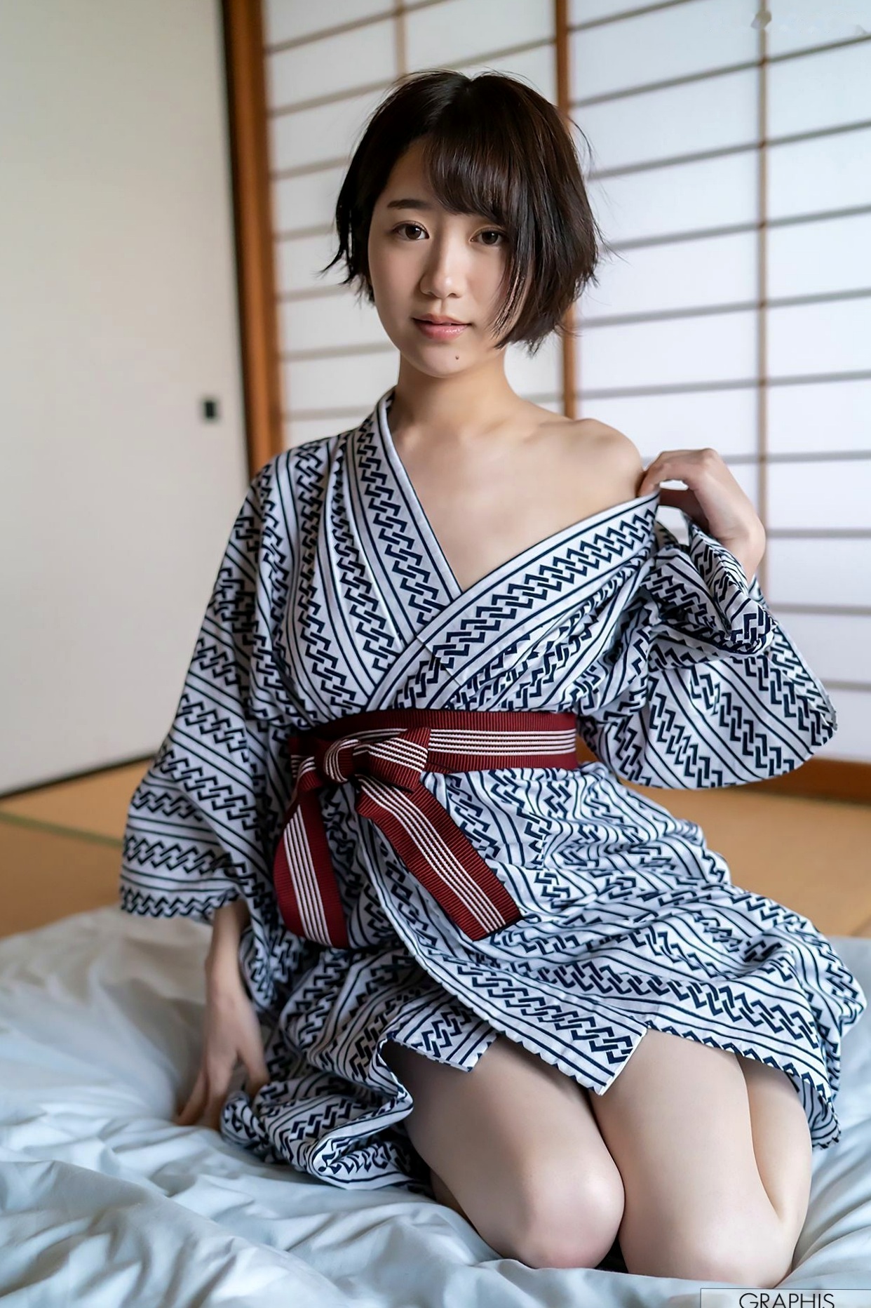 Gallery - Graphis_藤江史帆《Pele clara》图片写真集，清新短发日系私房，甜美治愈系尤物清纯气质治愈系私房照日本 女神私房照_秀色女神 - image 65