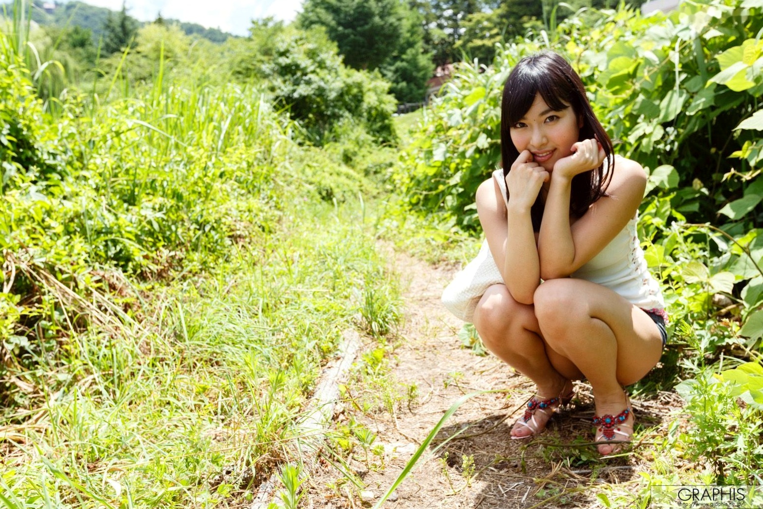 Gallery - Graphis 由爱可奈《Usual Girl》清新户外与私房写真 [33P] - 邻家女孩治愈系甜美气质日本清新清纯治愈系私房照 女神私房照_秀色女神 - image 5