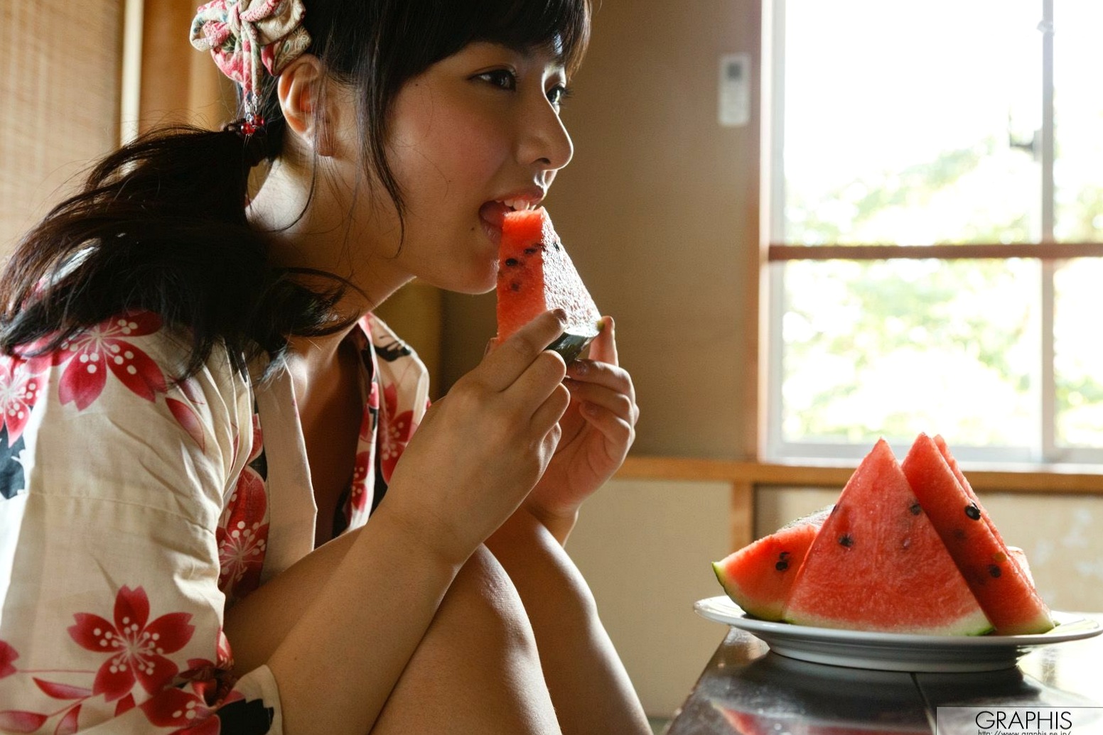 Gallery - Graphis 由爱可奈《Usual Girl》清新户外与私房写真 [33P] - 邻家女孩治愈系甜美气质日本清新清纯治愈系私房照 女神私房照_秀色女神 - image 28