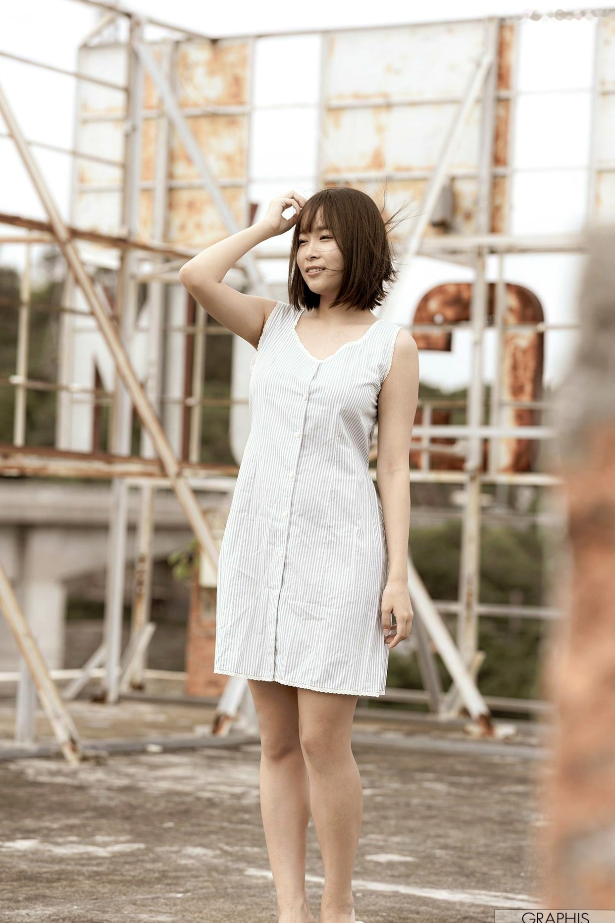 Gallery - Graphis_ 2021.01 每日一枚 河合あすな Asuna Kawai 户外比基尼与居家清纯私房写真日本童颜巨乳清纯私房照比基尼 女神私房照_秀色女神 - image 3