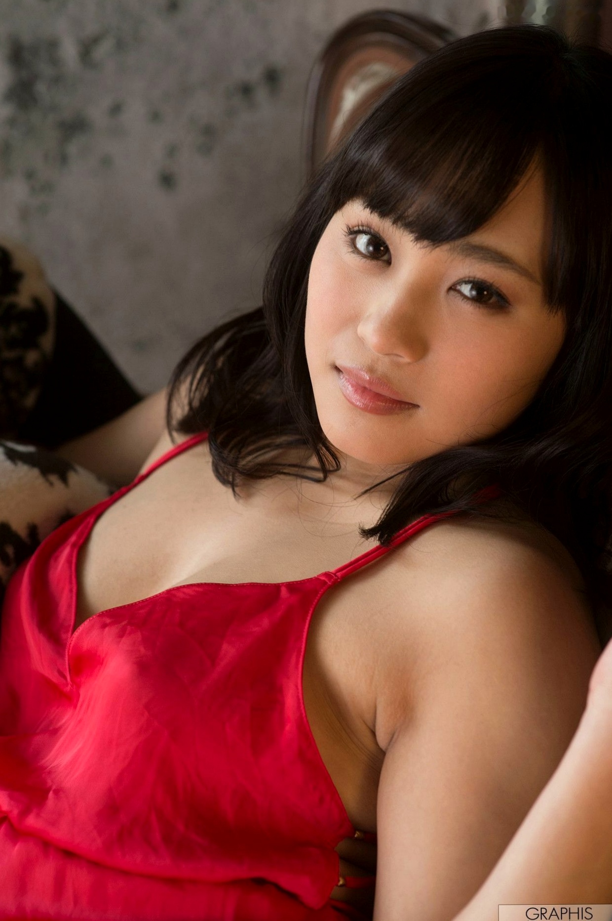 Gallery - Graphis系列：浅野惠美『Grande』居家私房写真，极致童颜巨乳展现诱人曲线魅力童颜巨乳内衣私房照日本性感 女神私房照_秀色女神 - image 28