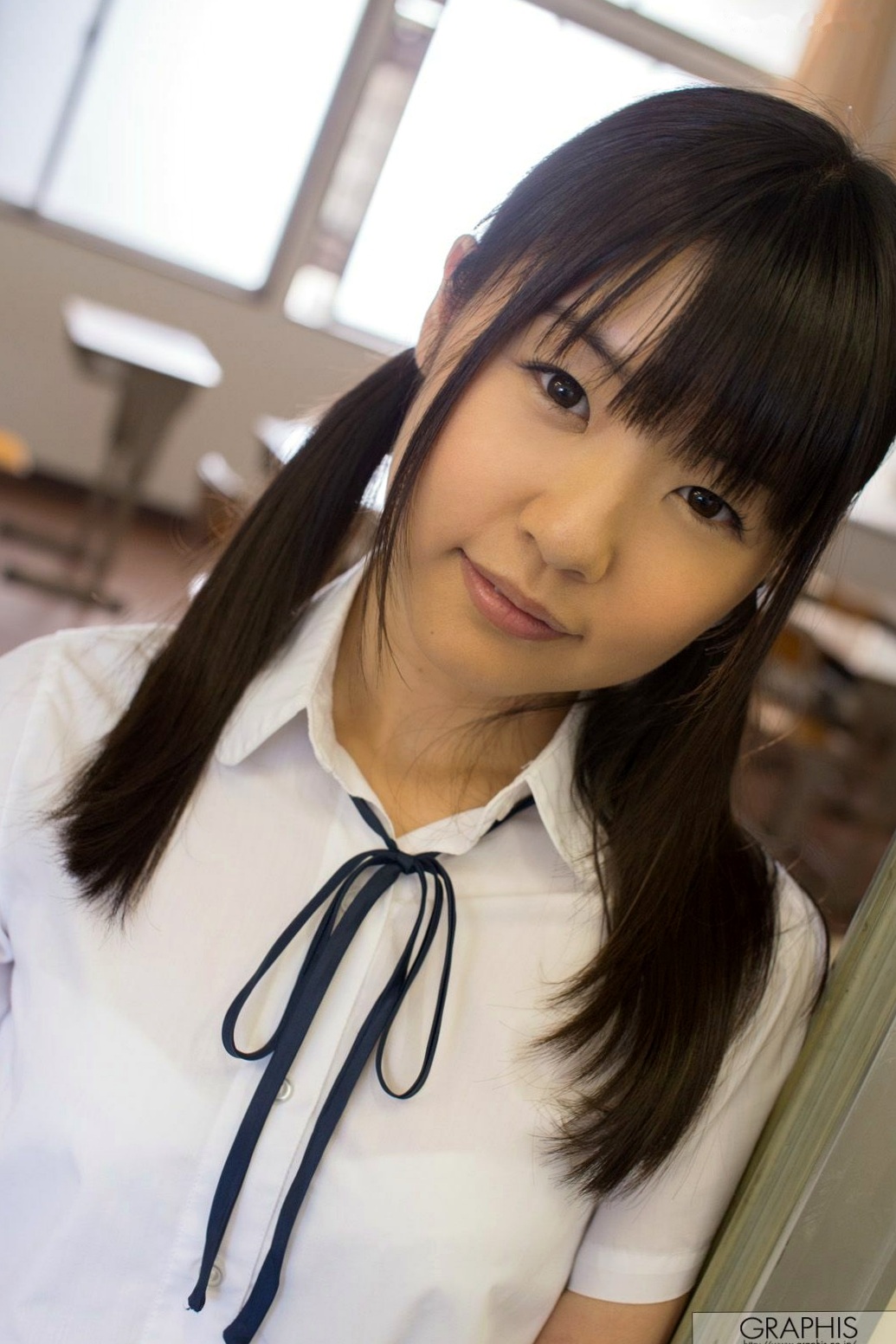 Gallery - Graphis_Tsubomi/つぼみ/萌神小蕾《TsuboMIX》校服写真：重回青葱校园，演绎清纯学妹清新特辑日本校服清纯清新气质 女神私房照_秀色女神 - image 24