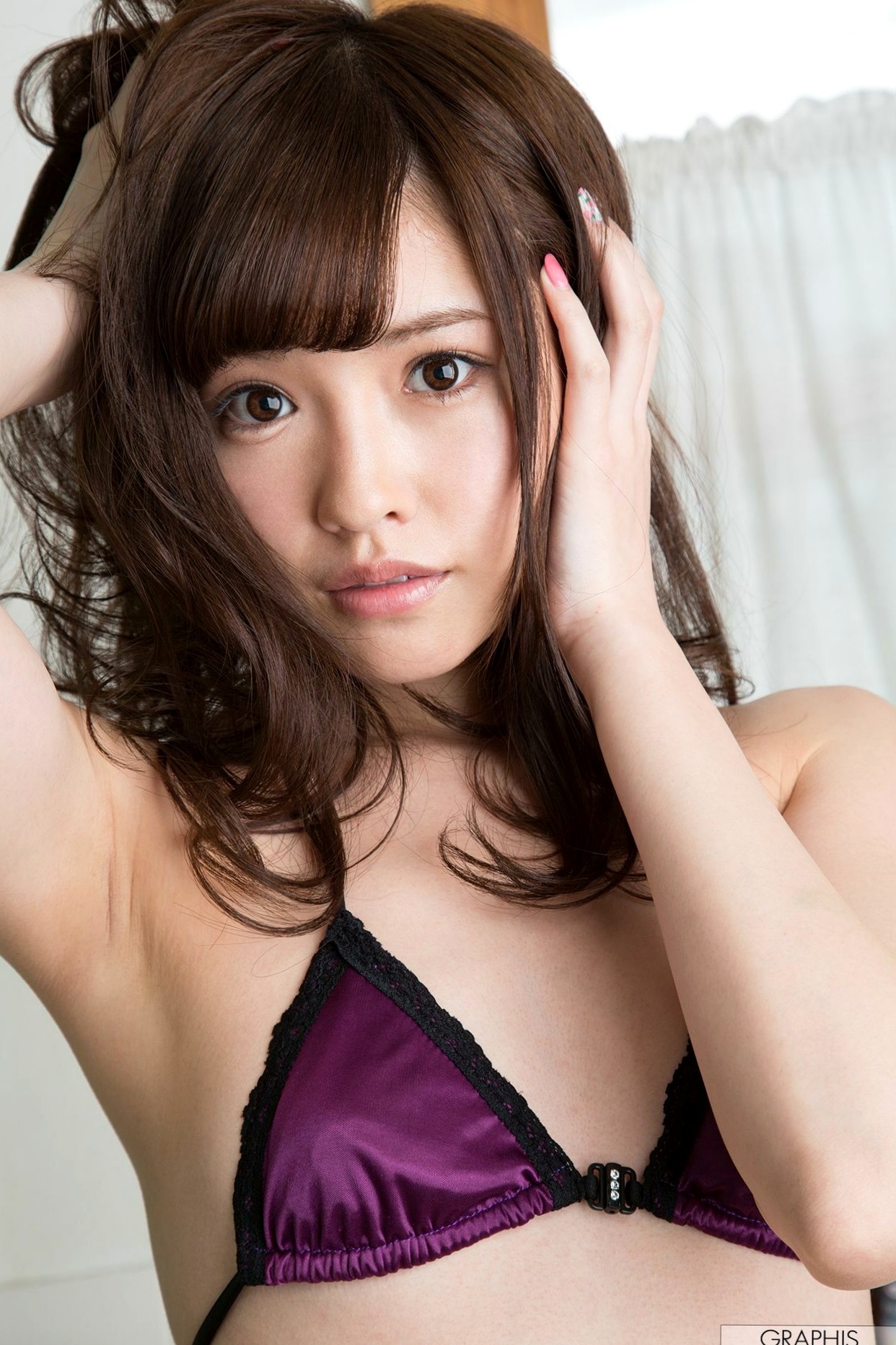 Gallery - Graphis首秀：甜美日系模特 - model居家私房写真，清新风格下的少女悸动初体验 [58P]日本清纯性感私房照大尺度 女神私房照_秀色女神 - image 53