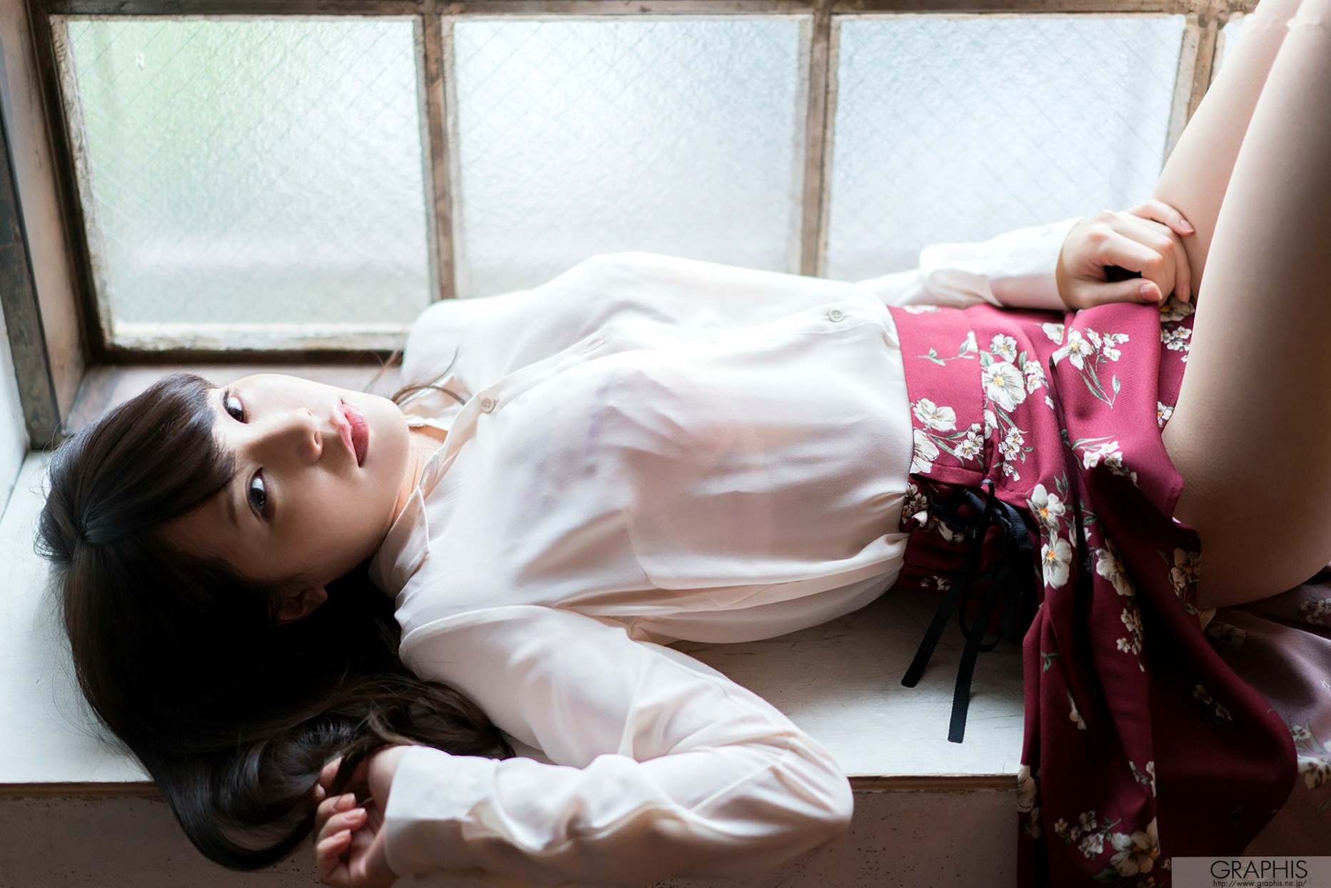 Gallery - Graphis_铃村爱里《Sexually Attractive》内衣网袜室内私房写真合集[64P]日本性感诱惑私房照内衣丝袜 女神私房照_秀色女神 - image 7