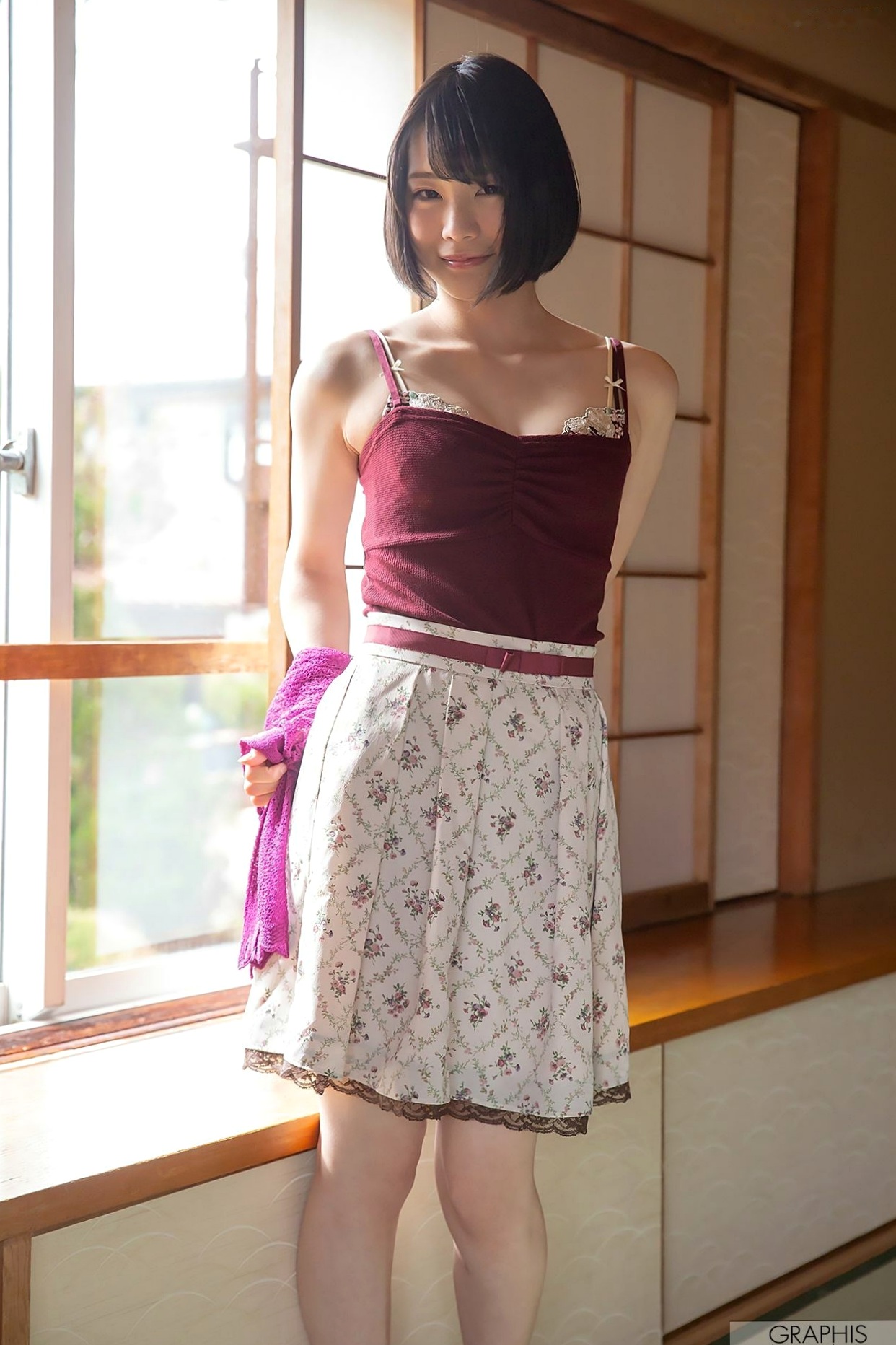 Gallery - Graphis_铃村爱里《Days of Love》夏日写真，清纯少女居家私房美拍，大尺度丁字裤诱惑呈现日本性感诱惑私房照大尺度丁字裤 女神私房照_秀色女神 - image 63