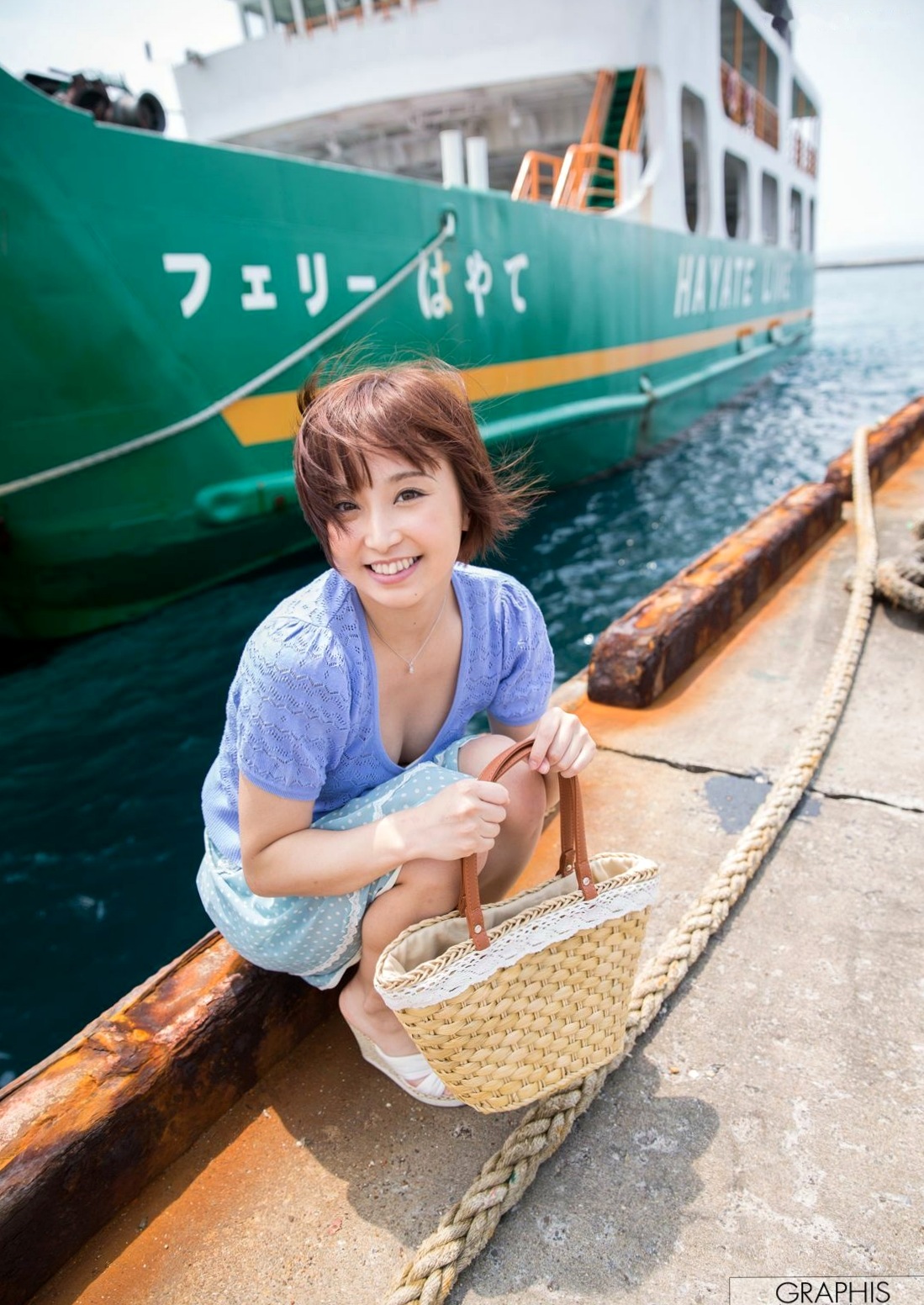 Gallery - Graphis系列：きみの歩美《Ayumix》户外清新、私房写真集，展现邻家女孩的纯真与灵动美日本户外清新私房照气质 女神私房照_秀色女神 - image 2