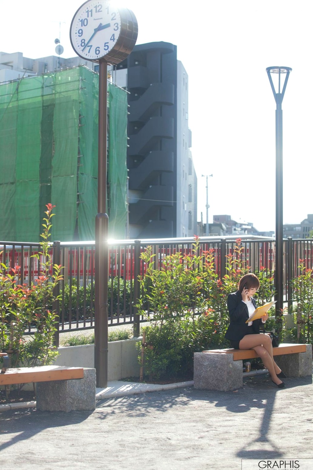 Gallery - Graphis_Mao Hamasaki 浜崎真緒/京野恵理奈 Feti Style写真集，职场OL制服诱惑，知性眼镜娘居家私房艺术大片日本制服性感诱惑私房照 女神私房照_秀色女神 - image 19