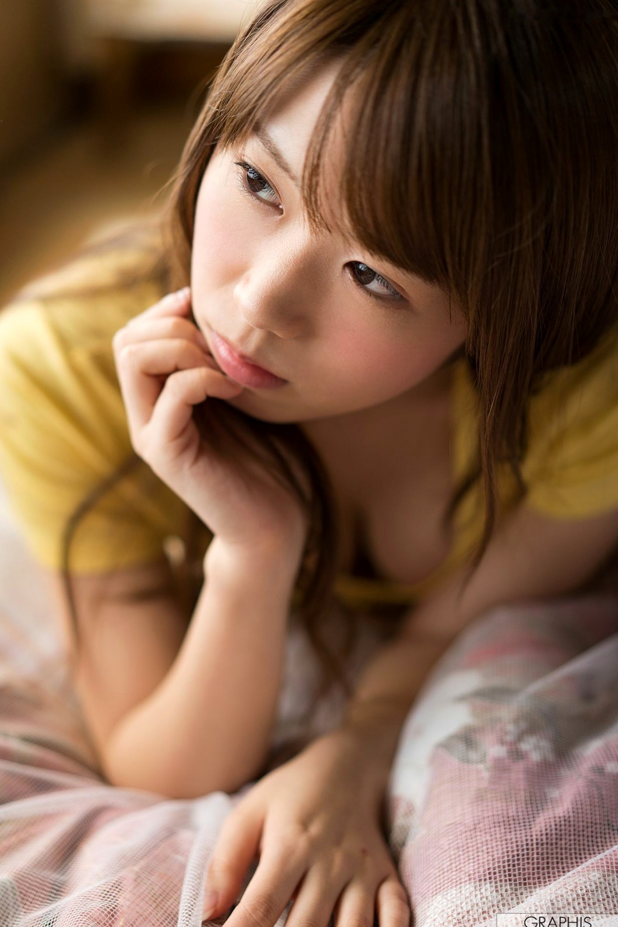 Gallery - Graphis_渚光莉/渚ひかり《Splendid!》日系精美私房写真，清新甜美少女的居家诱惑 [39P]日本清纯私房照诱惑治愈系 女神私房照_秀色女神 - image 28
