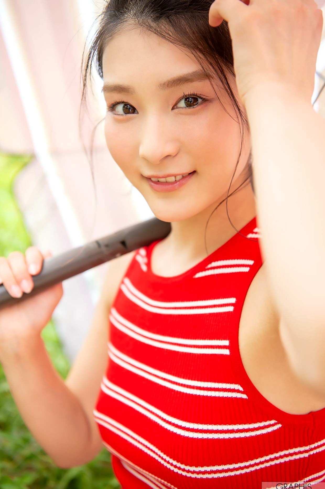 Gallery - Graphis本庄鈴《A NEW STAR!》极品日系私房写真，演绎温柔床边诱惑与纯欲神颜日本性感私房照诱惑清新 女神私房照_秀色女神 - image 18
