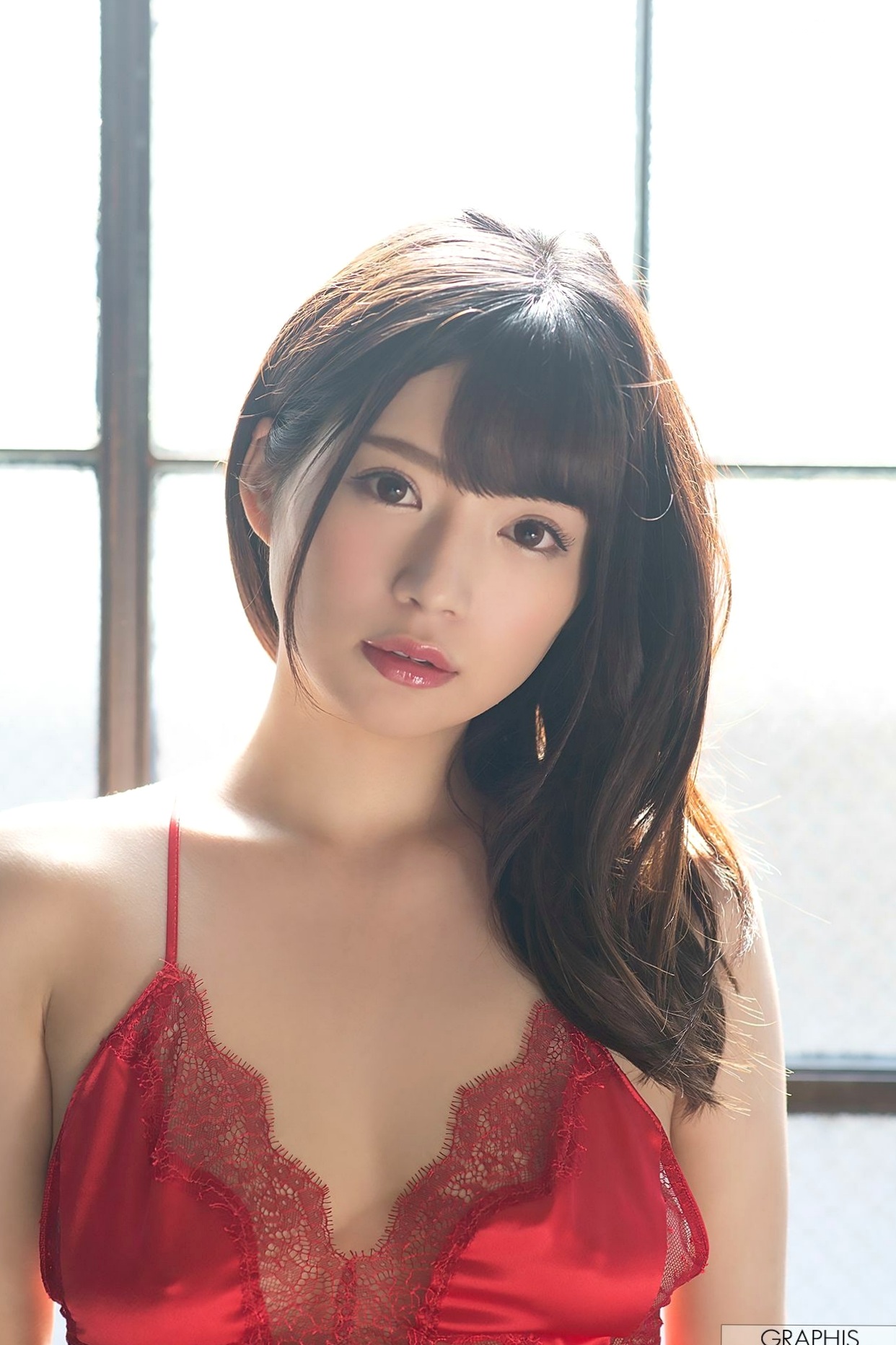 Gallery - Graphis_桜羽のどか《Olhos Claros》精选写真：清纯童颜展现灵动之美，极致室内私房诱惑视角日本清纯私房照性感诱惑 女神私房照_秀色女神 - image 33