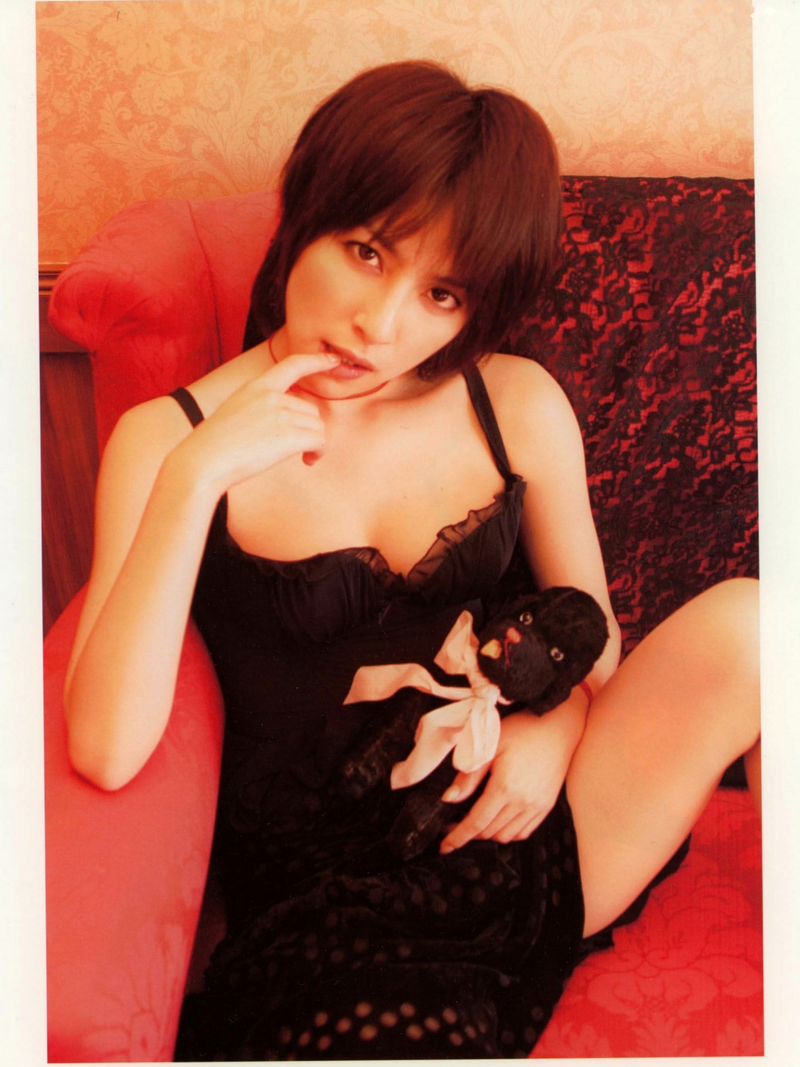 Gallery - PB写真集_奥菜恵《The Okina 3／3 in Paris》巴黎风情黑色薄纱大尺度私房照 [85P]日本气质尤物私房照性感 女神私房照_秀色女神 - image 6