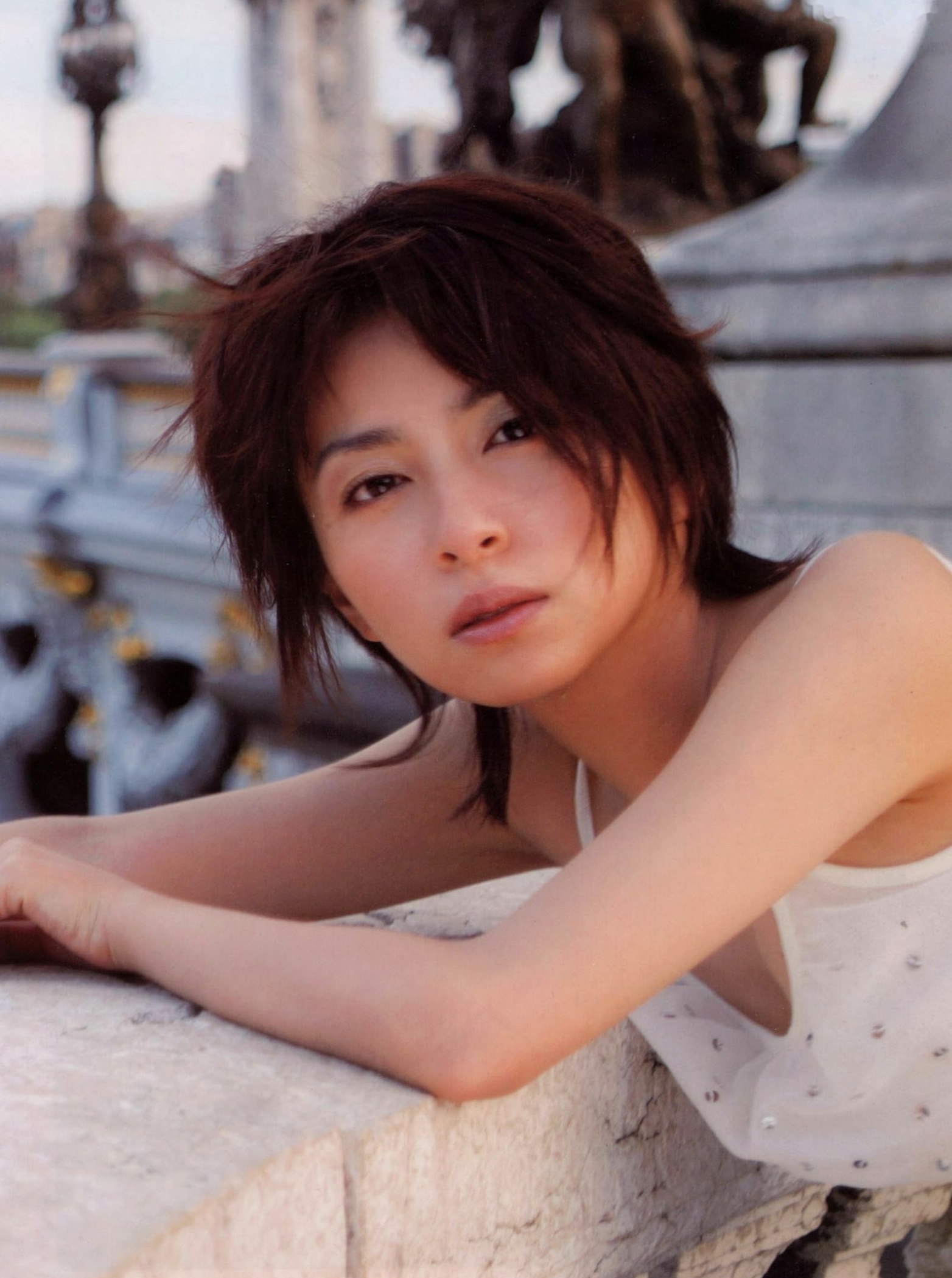 Gallery - PB写真集_奥菜恵《The Okina 3／3 in Paris》巴黎风情黑色薄纱大尺度私房照 [85P]日本气质尤物私房照性感 女神私房照_秀色女神 - image 31