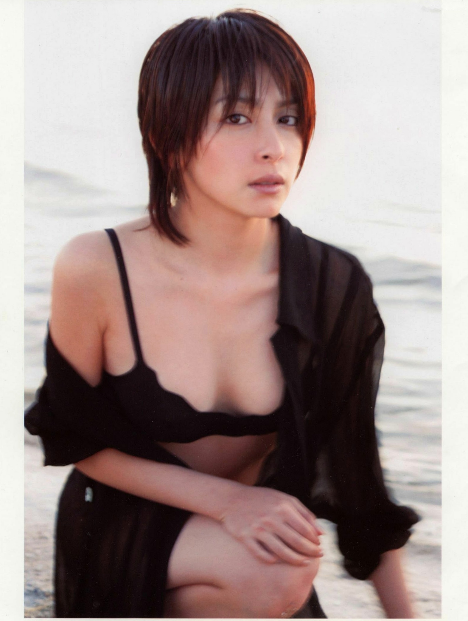 Gallery - PB写真集_奥菜恵《The Okina 3／3 in Paris》巴黎风情黑色薄纱大尺度私房照 [85P]日本气质尤物私房照性感 女神私房照_秀色女神 - image 80