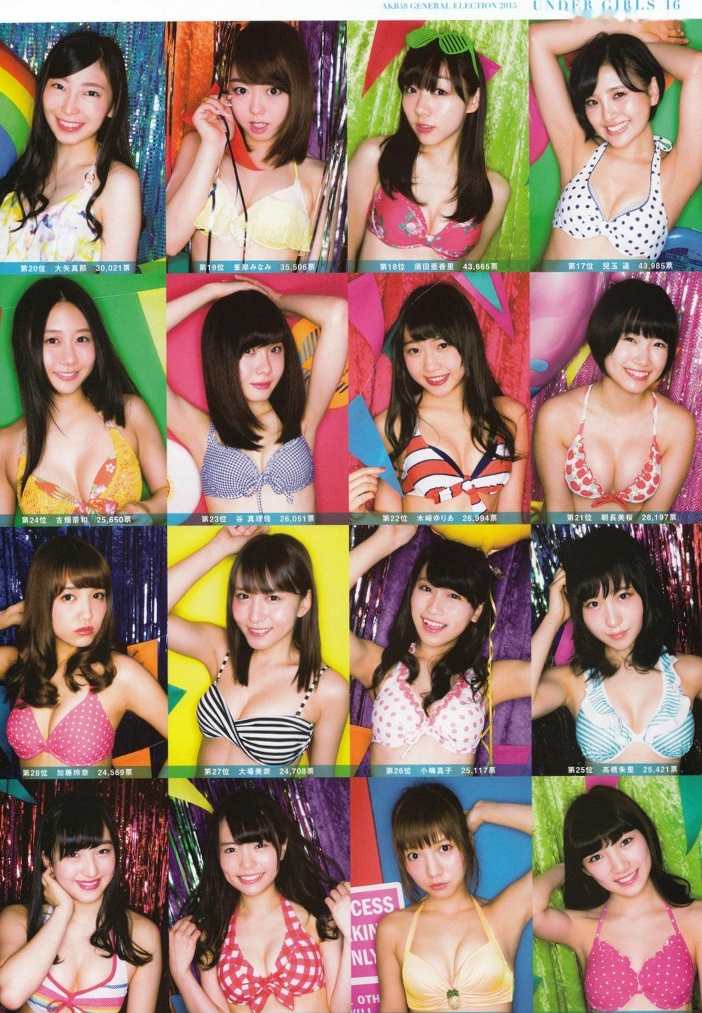 Gallery - PB写真集 AKB48总选举：2015水着惊喜发布，多位人气偶像清纯比基尼风格合集日本比基尼清新性感 女神私房照_秀色女神 - image 31