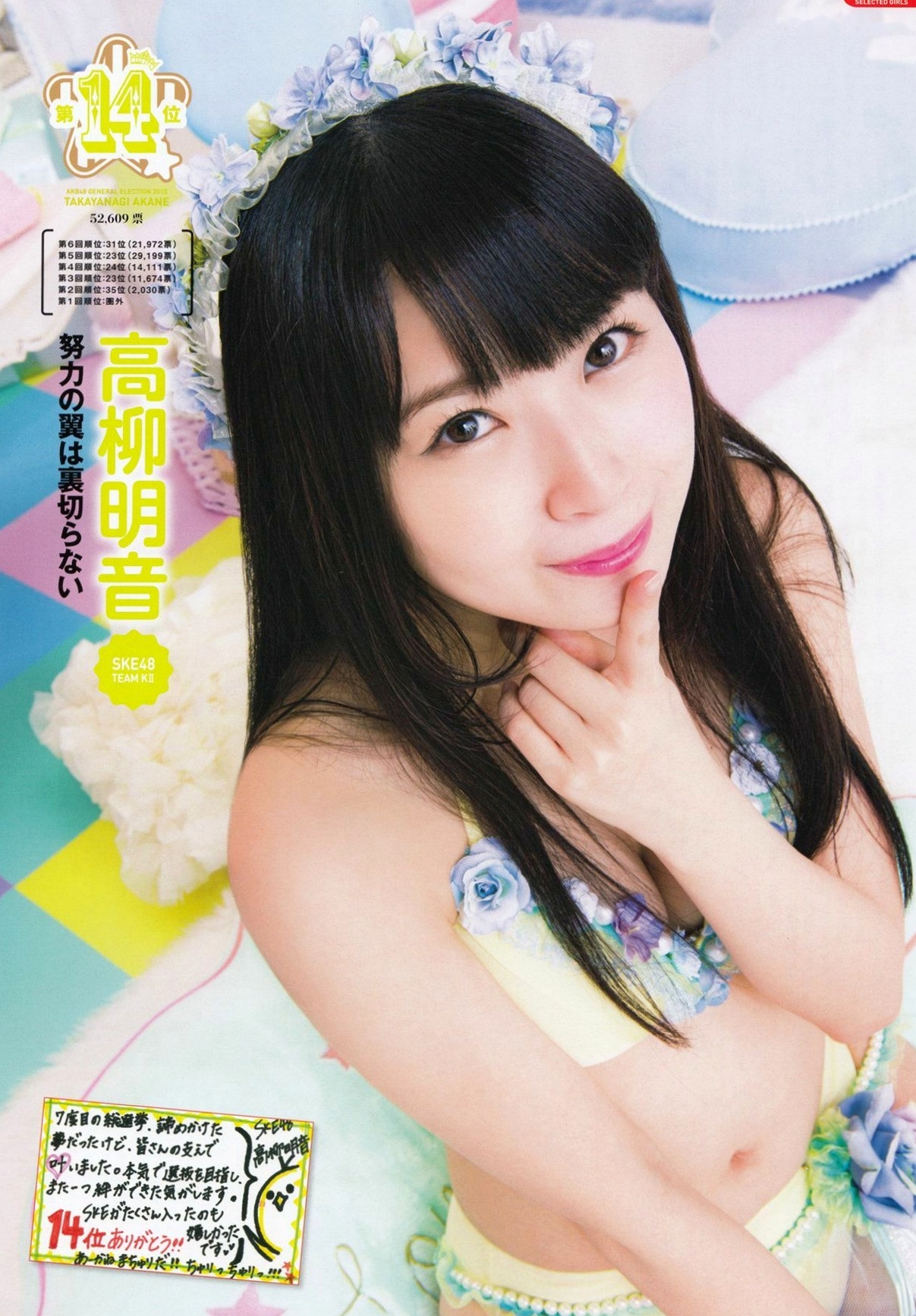 Gallery - PB写真集 AKB48总选举：2015水着惊喜发布，多位人气偶像清纯比基尼风格合集日本比基尼清新性感 女神私房照_秀色女神 - image 77