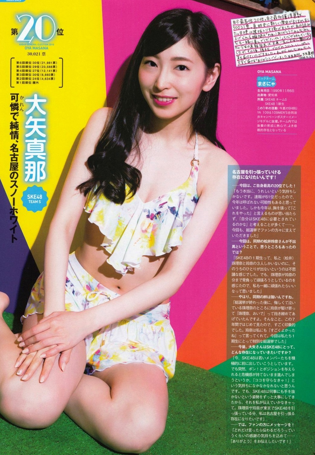 Gallery - PB写真集 AKB48总选举：2015水着惊喜发布，多位人气偶像清纯比基尼风格合集日本比基尼清新性感 女神私房照_秀色女神 - image 93