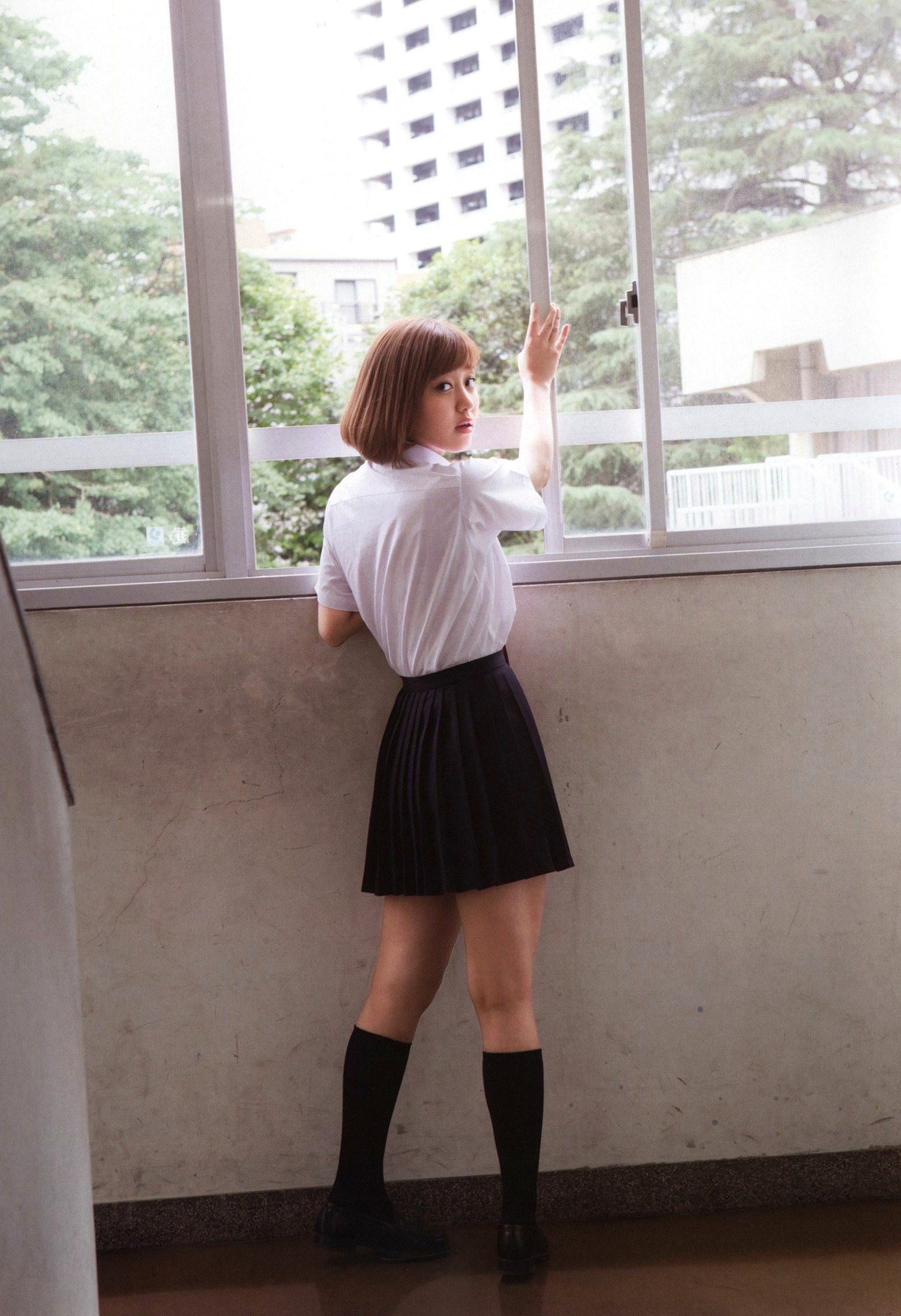 Gallery - PB写真集_萩原舞《17岁 ℃ute Mai Mai2》[32P] - 日系清纯校服美少女，清新灵动街拍写真日本清纯校服街拍清新 女神私房照_秀色女神 - image 1