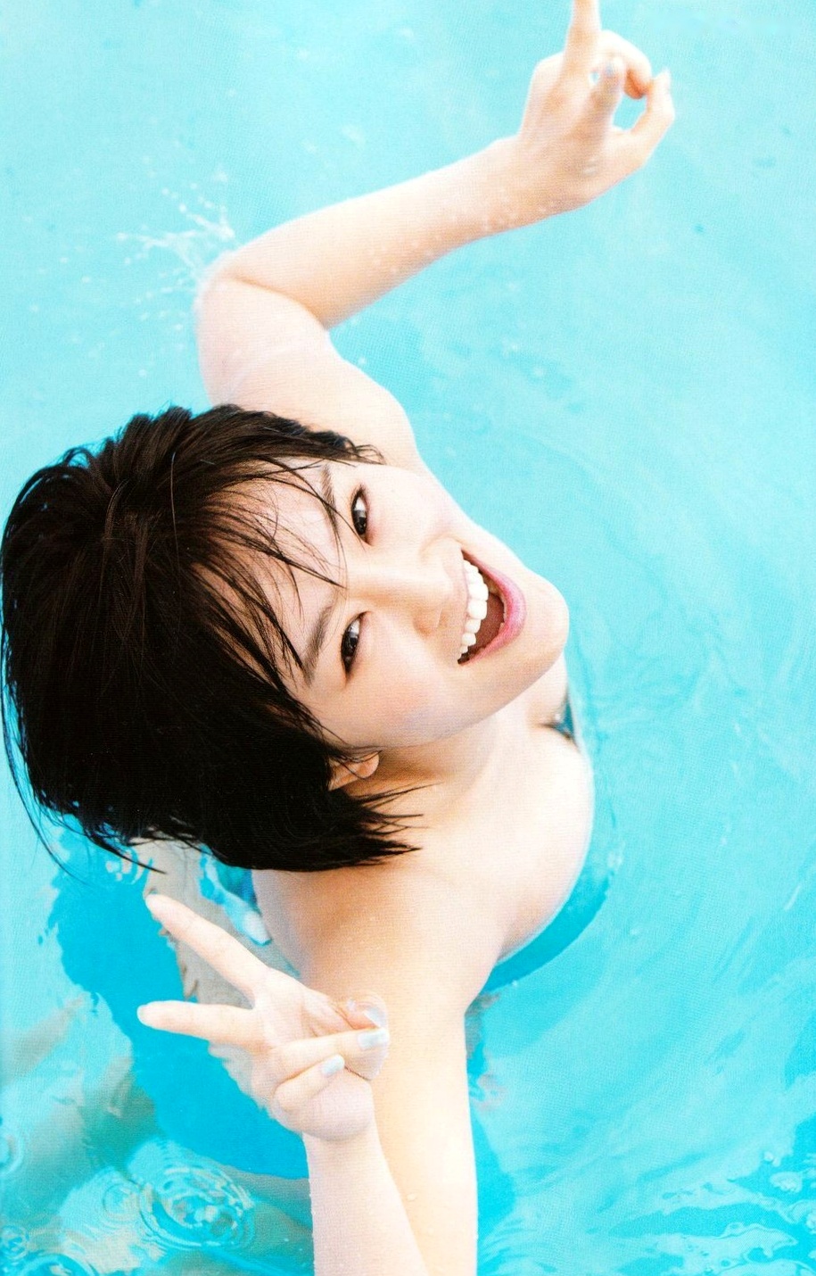 Gallery - PB写真集_Sayaka Yamamoto 山本彩《みる神》泳池湿身清新比基尼甜美纯欲写真集[144P]日本清新比基尼治愈系女神 女神私房照_秀色女神 - image 83