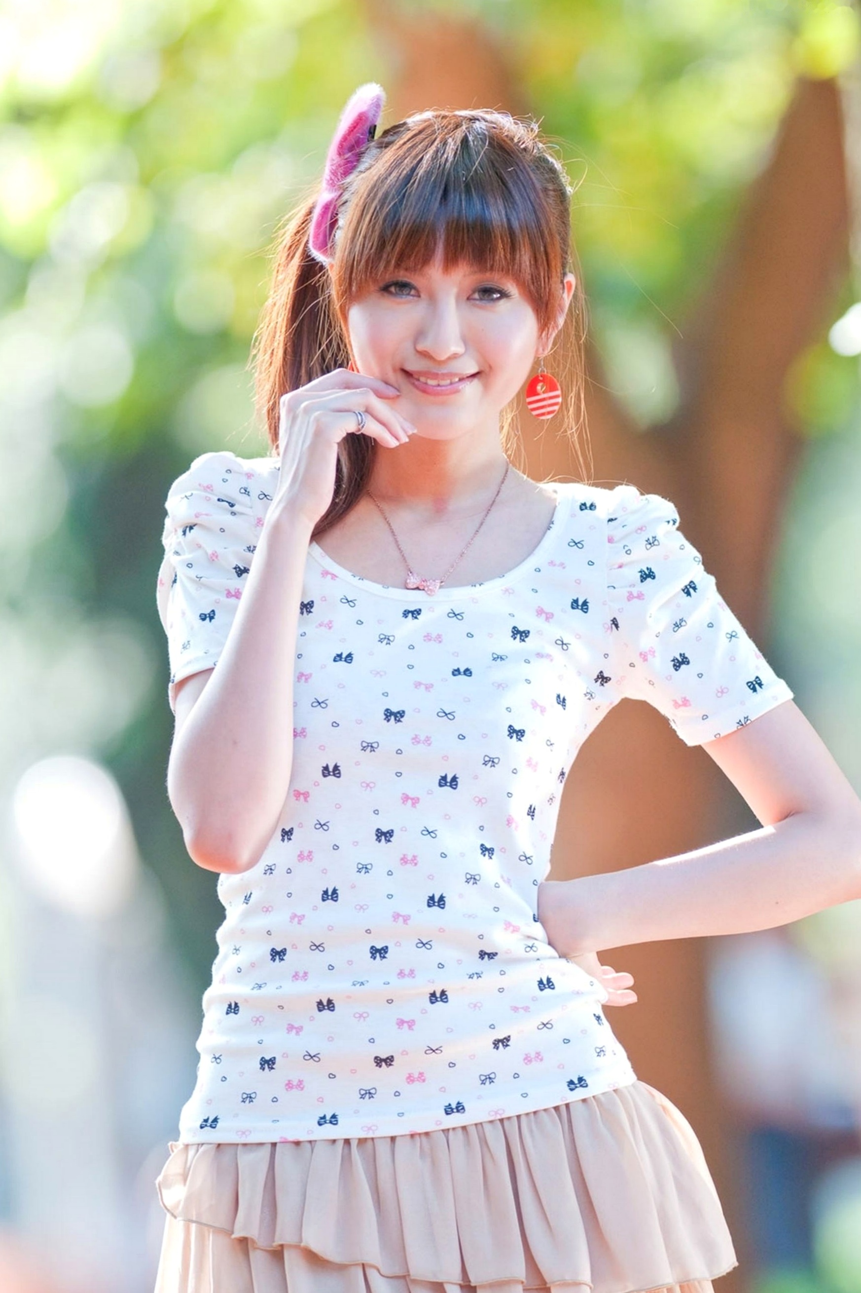 Gallery - 台湾正妹杜可薇Avy户外清新写真：治愈系甜美邻家女孩风格台湾清纯清新治愈系户外 女神私房照_秀色女神 - image 25