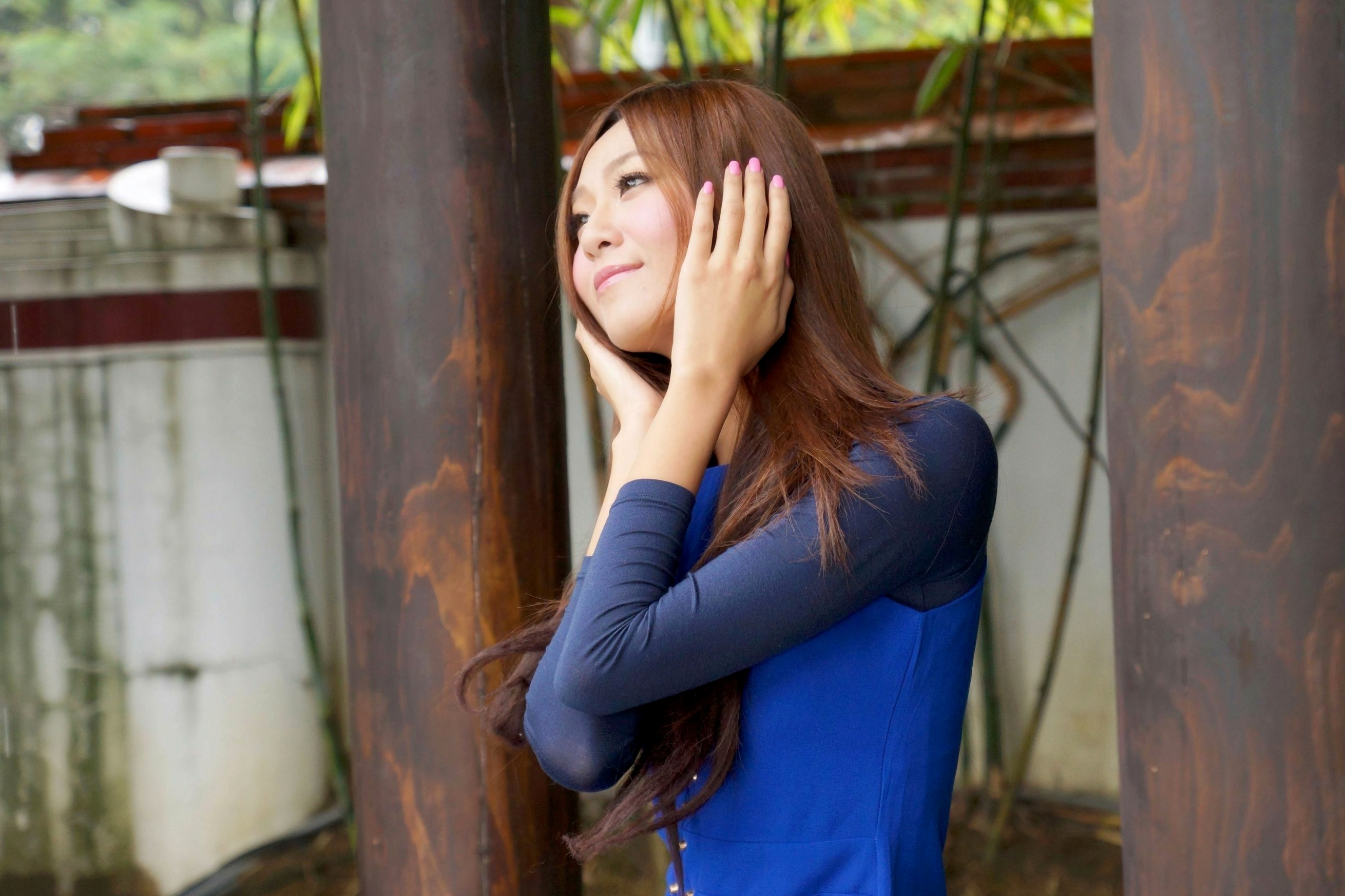 Gallery - 台湾正妹Winnie小雪/庄咏惠《泰安古厝户外写真》气质女神清新唯美外拍台湾户外清纯气质清新 女神私房照_秀色女神 - image 2