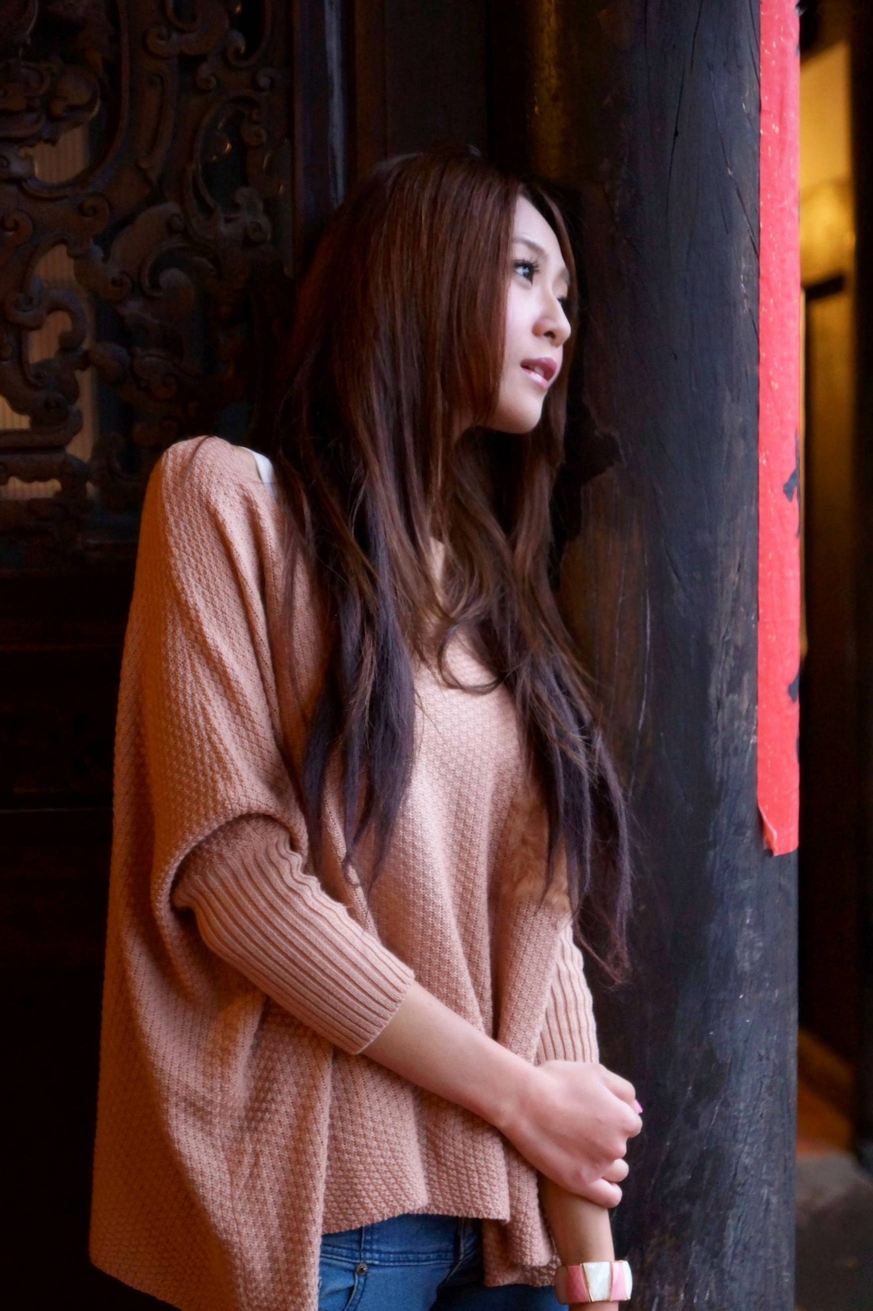Gallery - 台湾正妹Winnie小雪/庄咏惠《泰安古厝户外写真》气质女神清新唯美外拍台湾户外清纯气质清新 女神私房照_秀色女神 - image 24