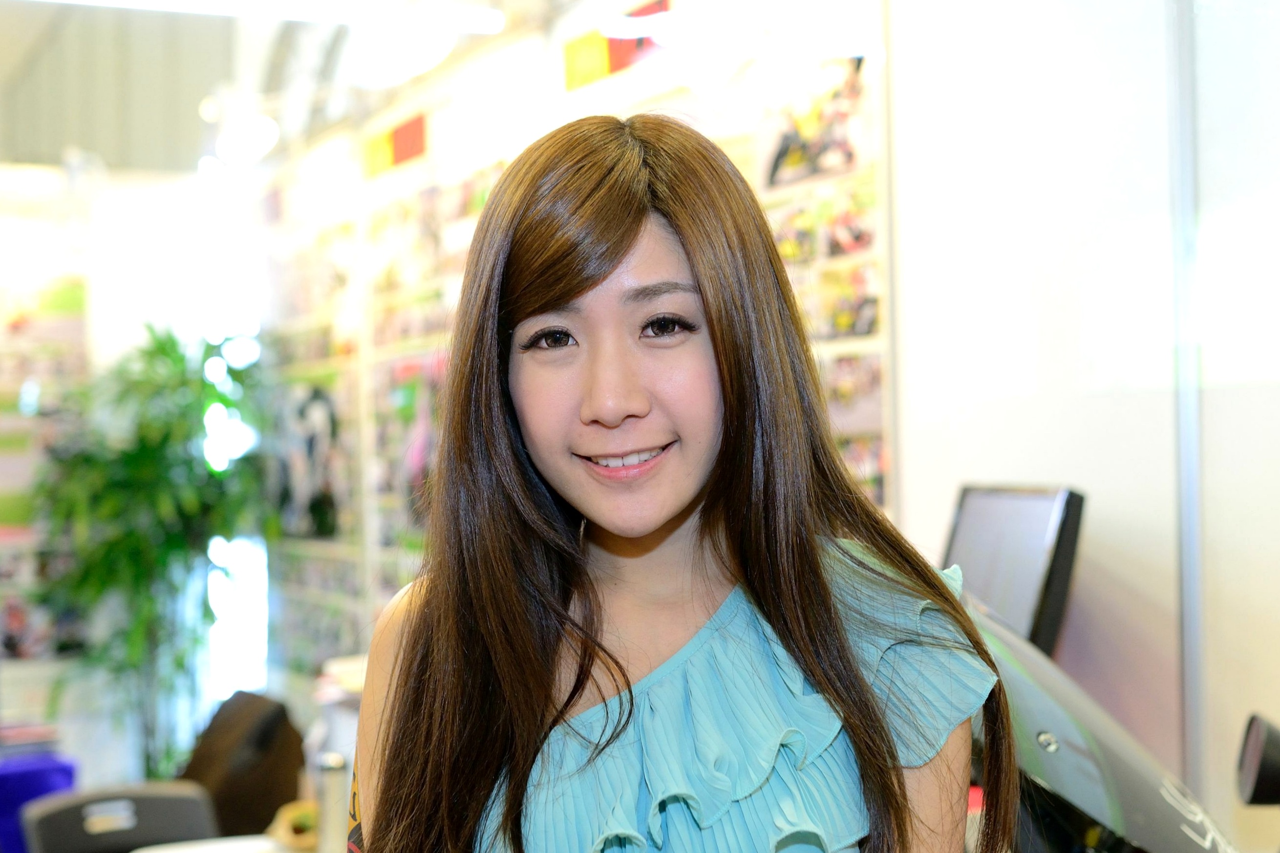 Gallery - 台湾正妹_余晨瑀、蓓蓓、Winnie小雪等《台北数位电器展》展会现场气质ShowGirl高清写真合集台湾气质养眼女神 女神私房照_秀色女神 - image 9