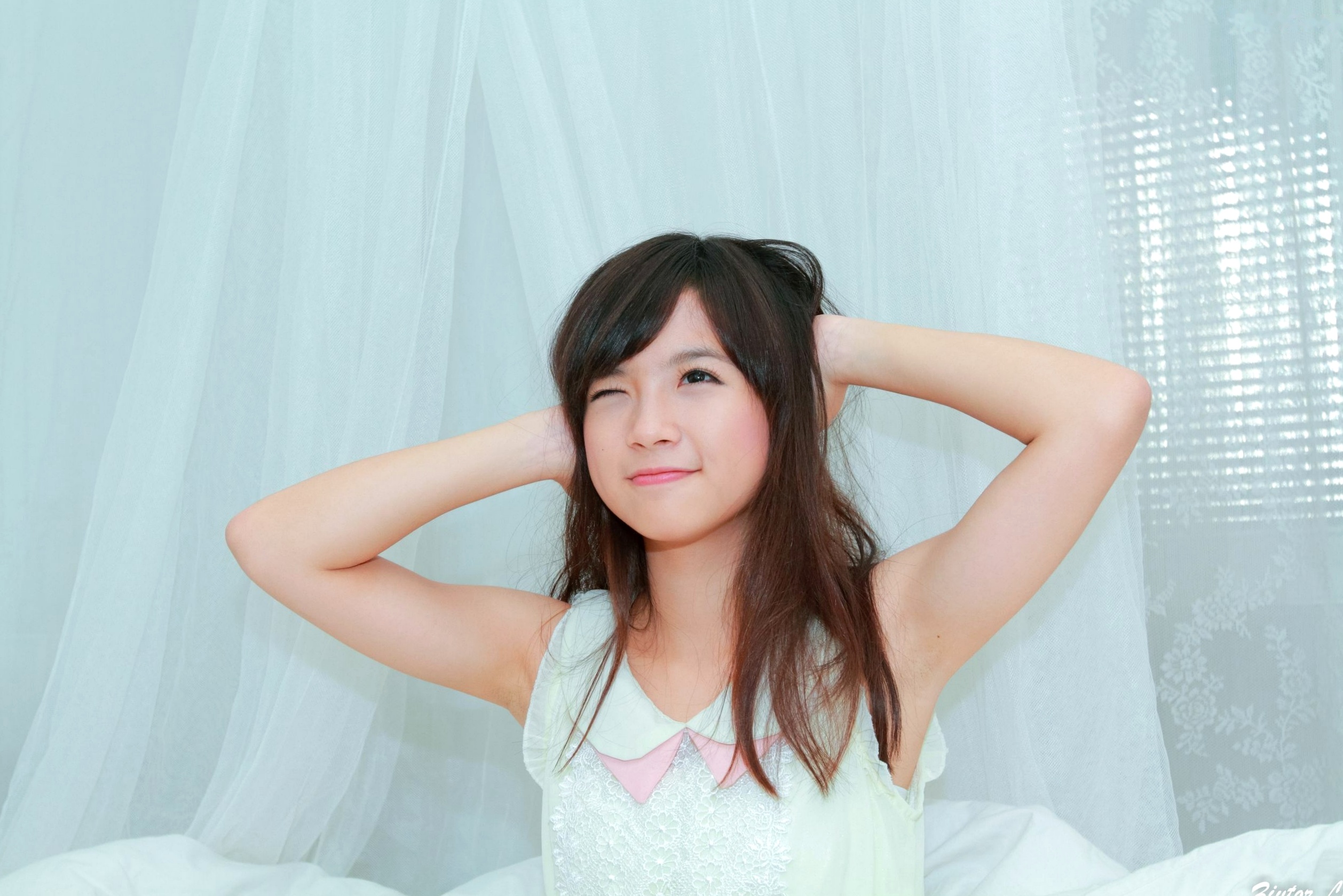 Gallery - 台湾正妹虞成敬小敬《番号81的第二堂课》清纯家居生活写真集，甜美少女卧室私房摄影清新治愈系台湾私房照 女神私房照_秀色女神 - image 50