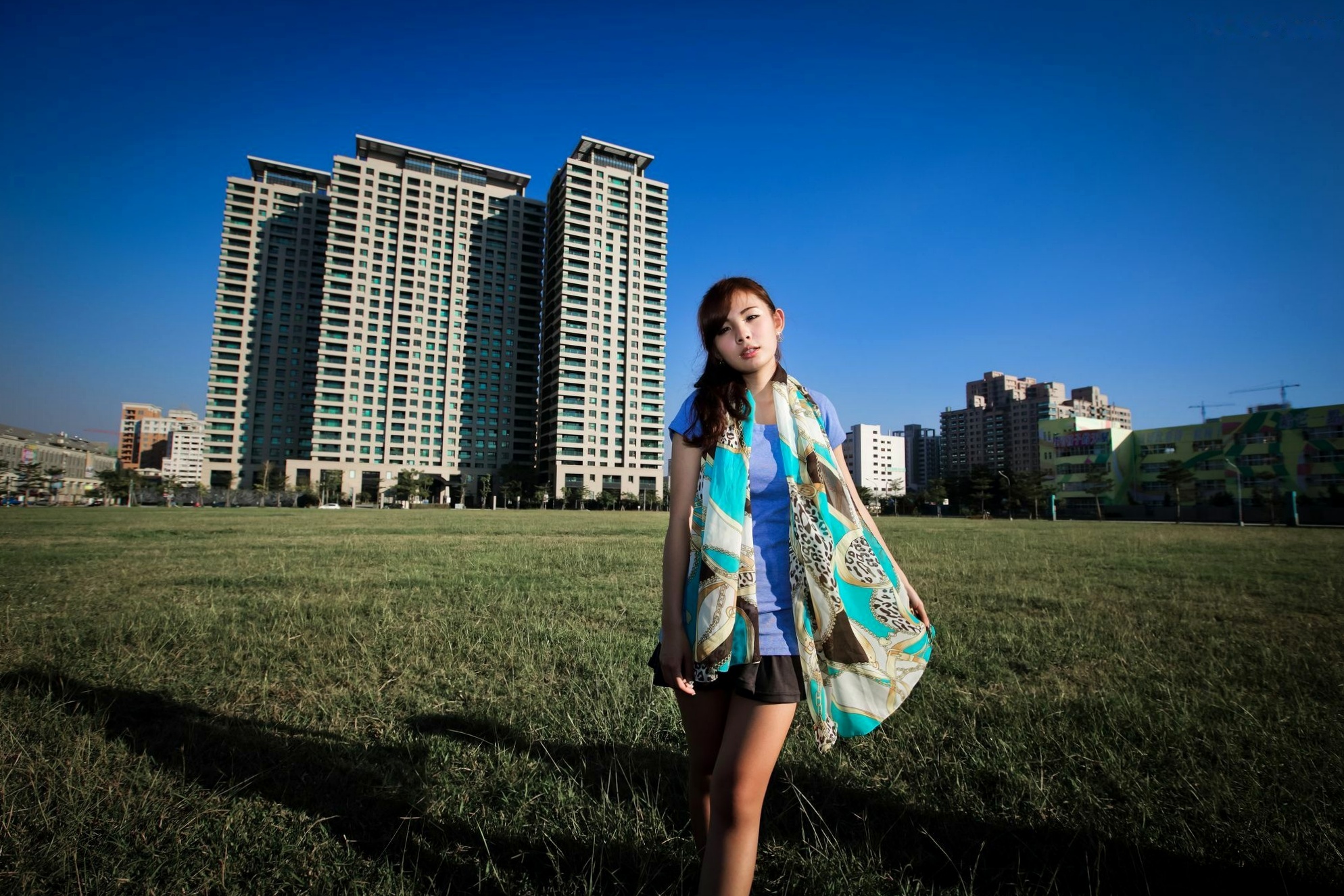 Gallery - 台湾正妹徐玮吟鲔鱼清新外拍写真，草地休闲风格甜美治愈女神合集台湾清新治愈系户外女神 女神私房照_秀色女神 - image 64
