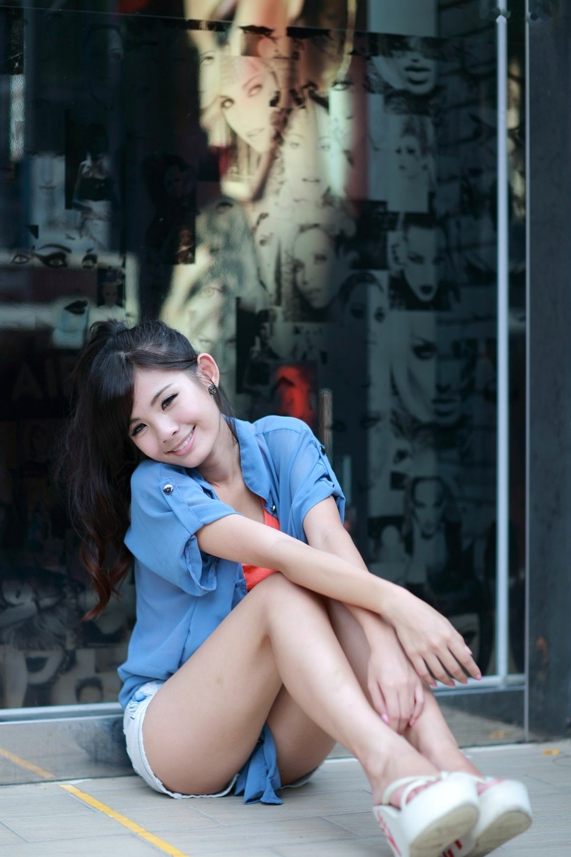 Gallery - 台湾正妹徐玮吟鲔鱼清新外拍写真，草地休闲风格甜美治愈女神合集台湾清新治愈系户外女神 女神私房照_秀色女神 - image 86