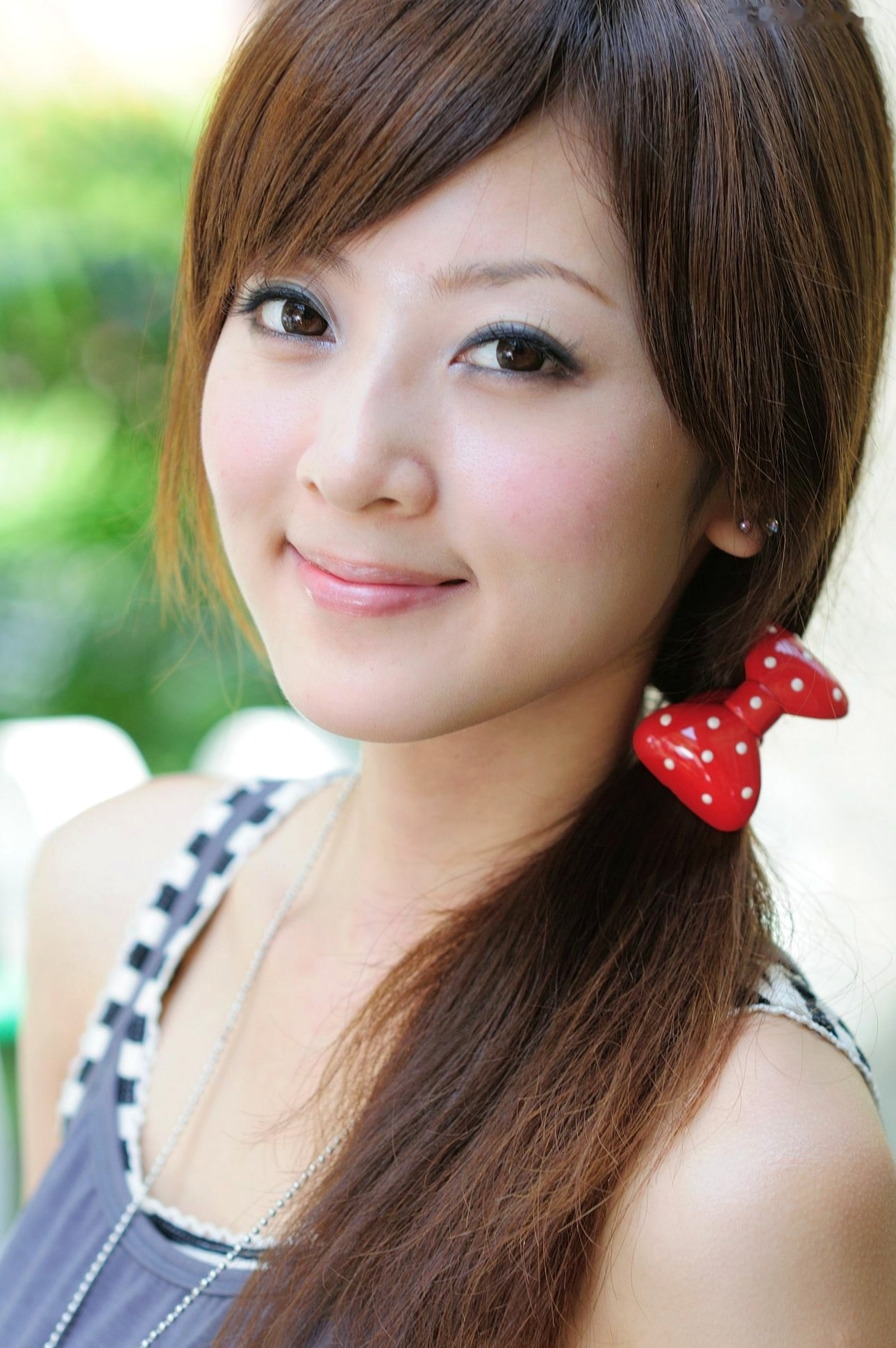 Gallery - 台湾正妹果子Mikako士林官邸清新户外外拍写真，元气少女夏日休闲装扮，纯欲甜美养眼集台湾清新户外清纯养眼 女神私房照_秀色女神 - image 5