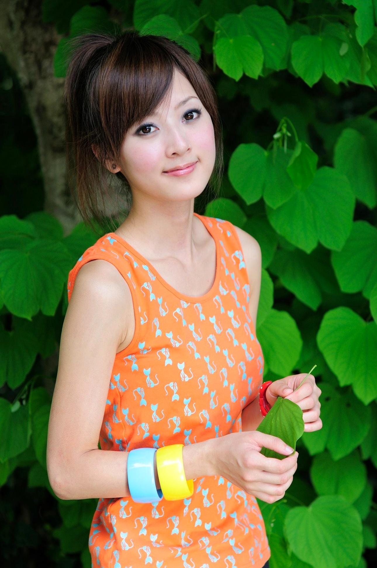 Gallery - 台湾正妹果子Mikako士林官邸清新户外外拍写真，元气少女夏日休闲装扮，纯欲甜美养眼集台湾清新户外清纯养眼 女神私房照_秀色女神 - image 41