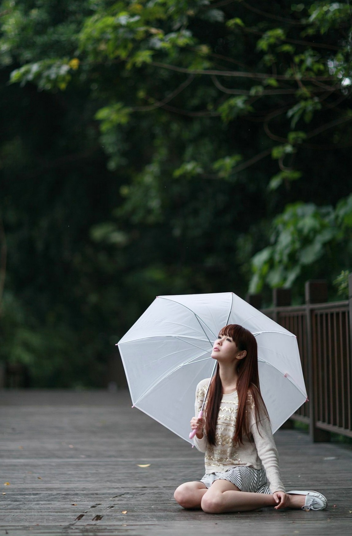 Gallery - 台湾甜美正妹林梵耘户外清新生活照，漫步大桥与林间复古写真合集台湾清新街拍气质 女神私房照_秀色女神 - image 47