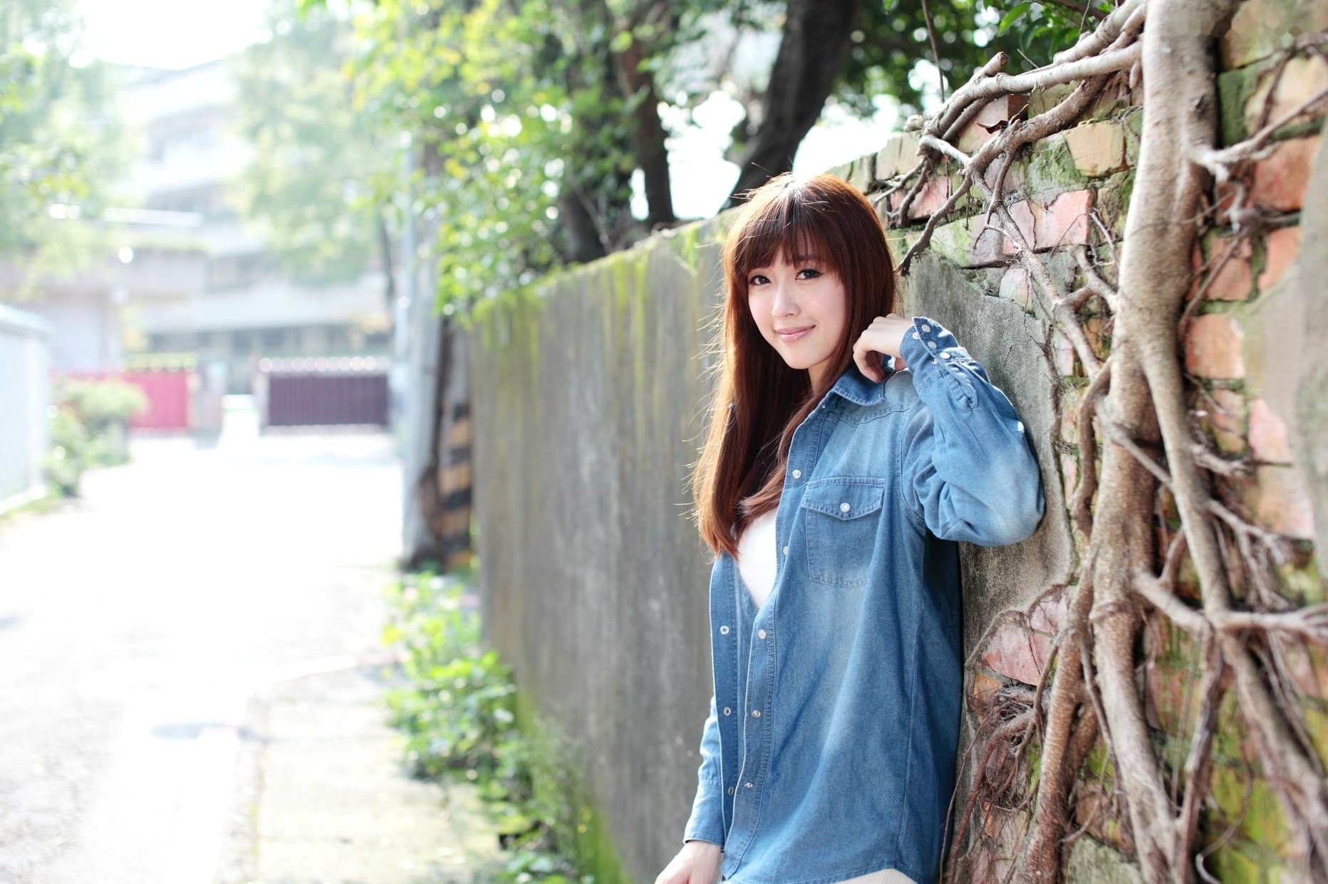 Gallery - 台湾正妹廖挺伶Kila晶晶清新户外写真，运动场街拍尽显修长美腿，邻家女孩甜美活力十足台湾美腿清新街拍治愈系 女神私房照_秀色女神 - image 11