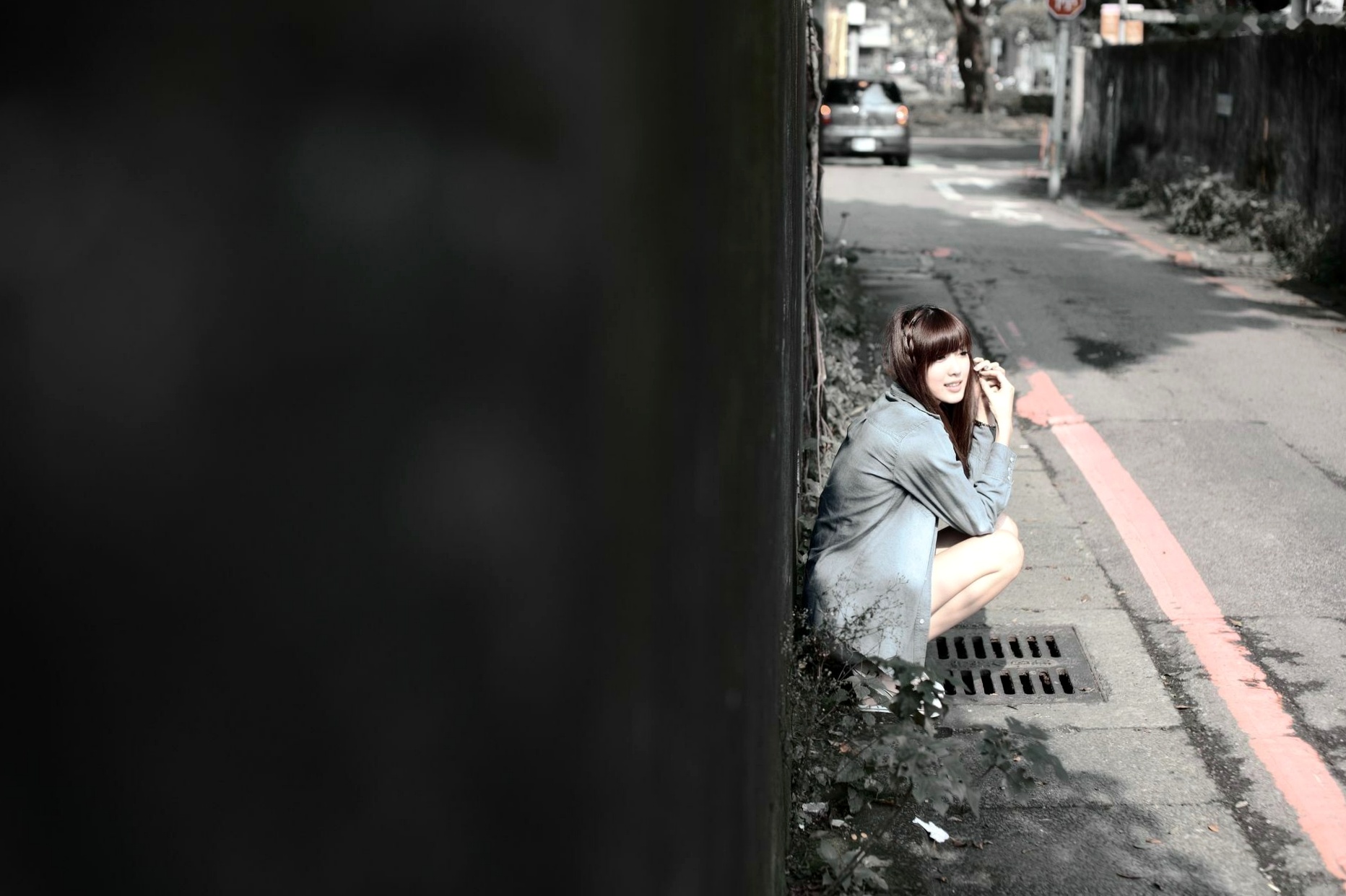 Gallery - 台湾正妹廖挺伶Kila晶晶清新户外写真，运动场街拍尽显修长美腿，邻家女孩甜美活力十足台湾美腿清新街拍治愈系 女神私房照_秀色女神 - image 13