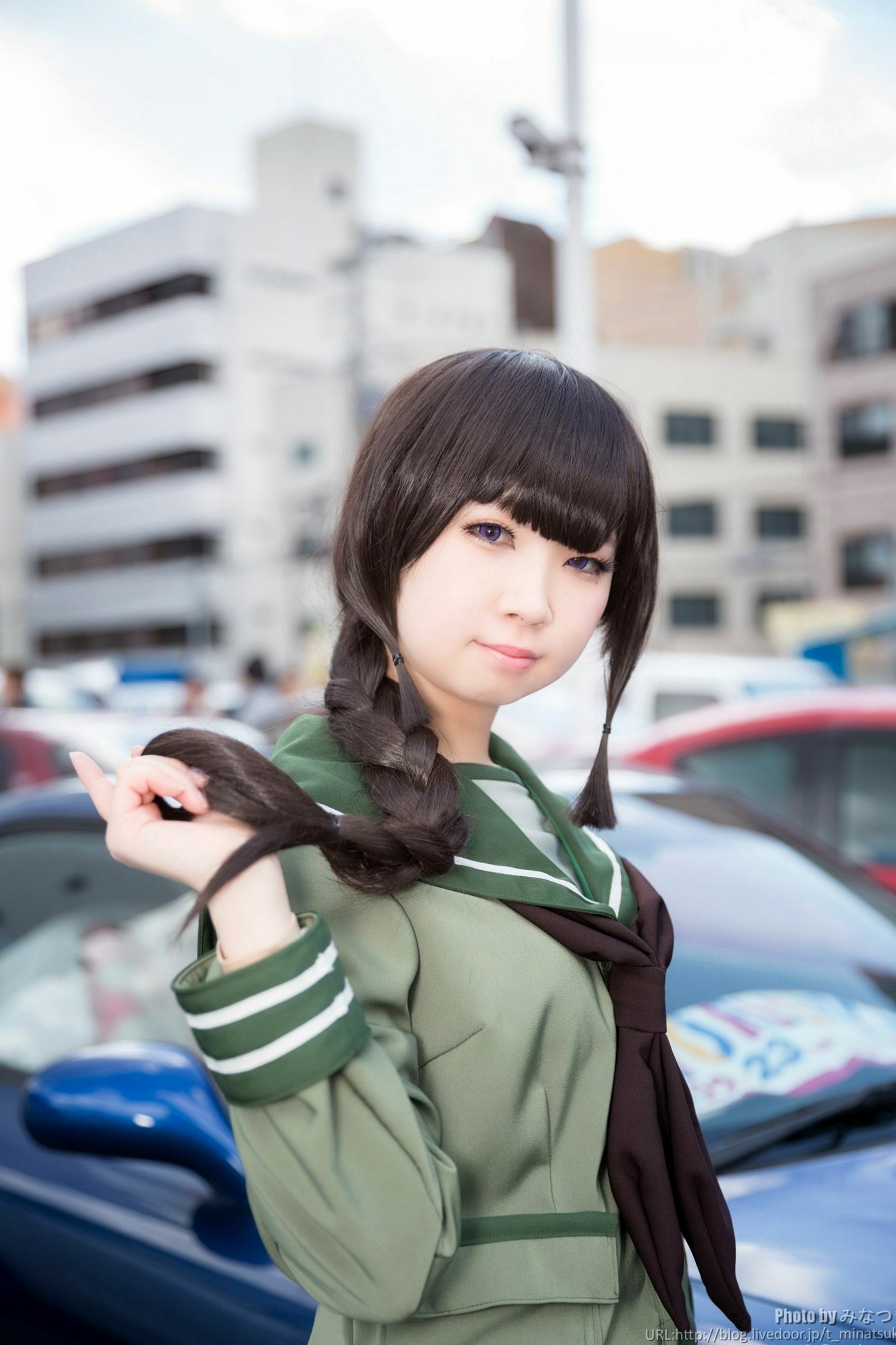Gallery - 電撃文庫《春の祭典》COSPLAY动漫萌妹合集：日系清纯校服美少女角色扮演高清写真萌系角色扮演清新治愈系 女神私房照_秀色女神 - image 2