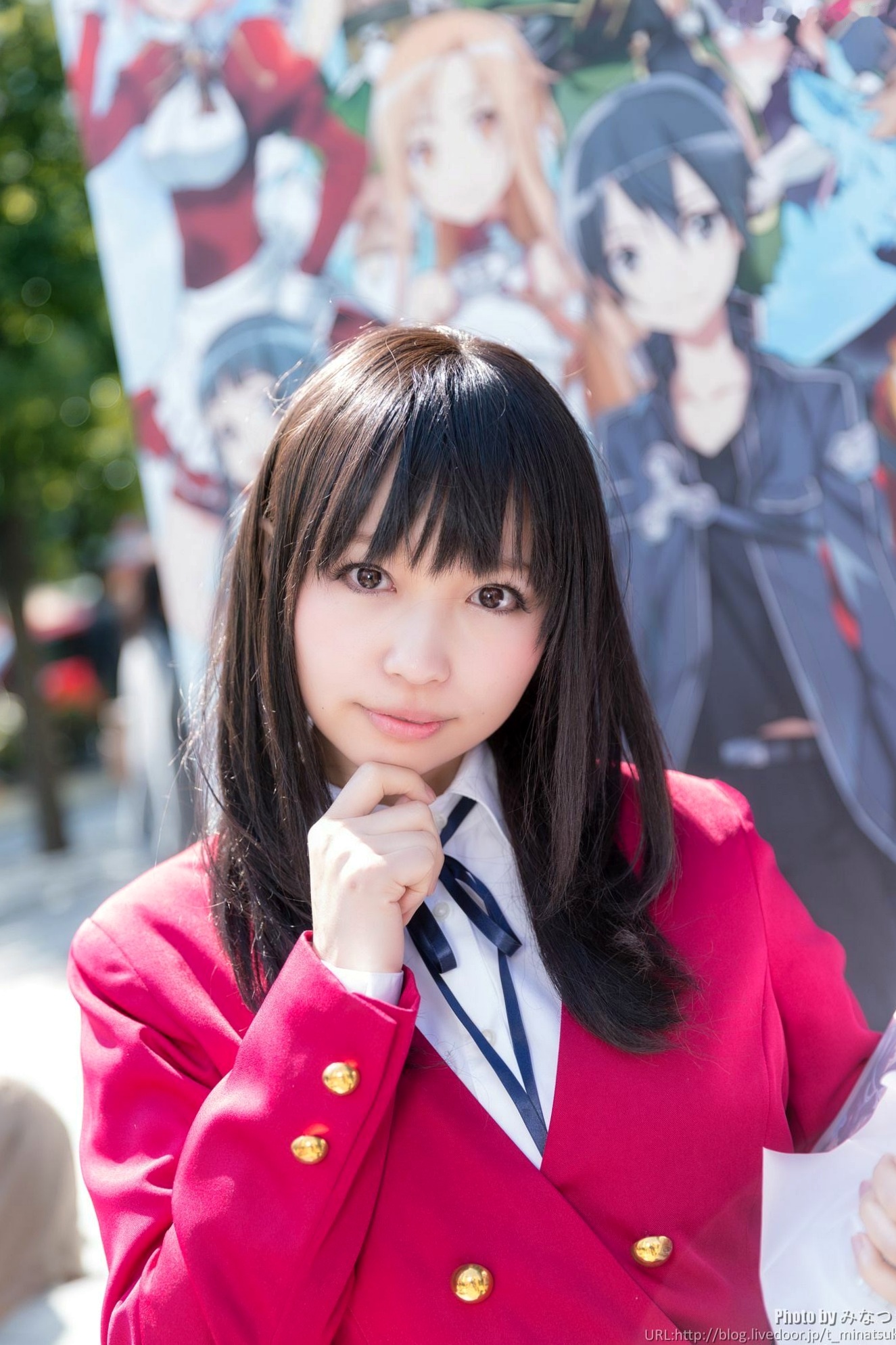 Gallery - 電撃文庫《春の祭典》COSPLAY动漫萌妹合集：日系清纯校服美少女角色扮演高清写真萌系角色扮演清新治愈系 女神私房照_秀色女神 - image 41