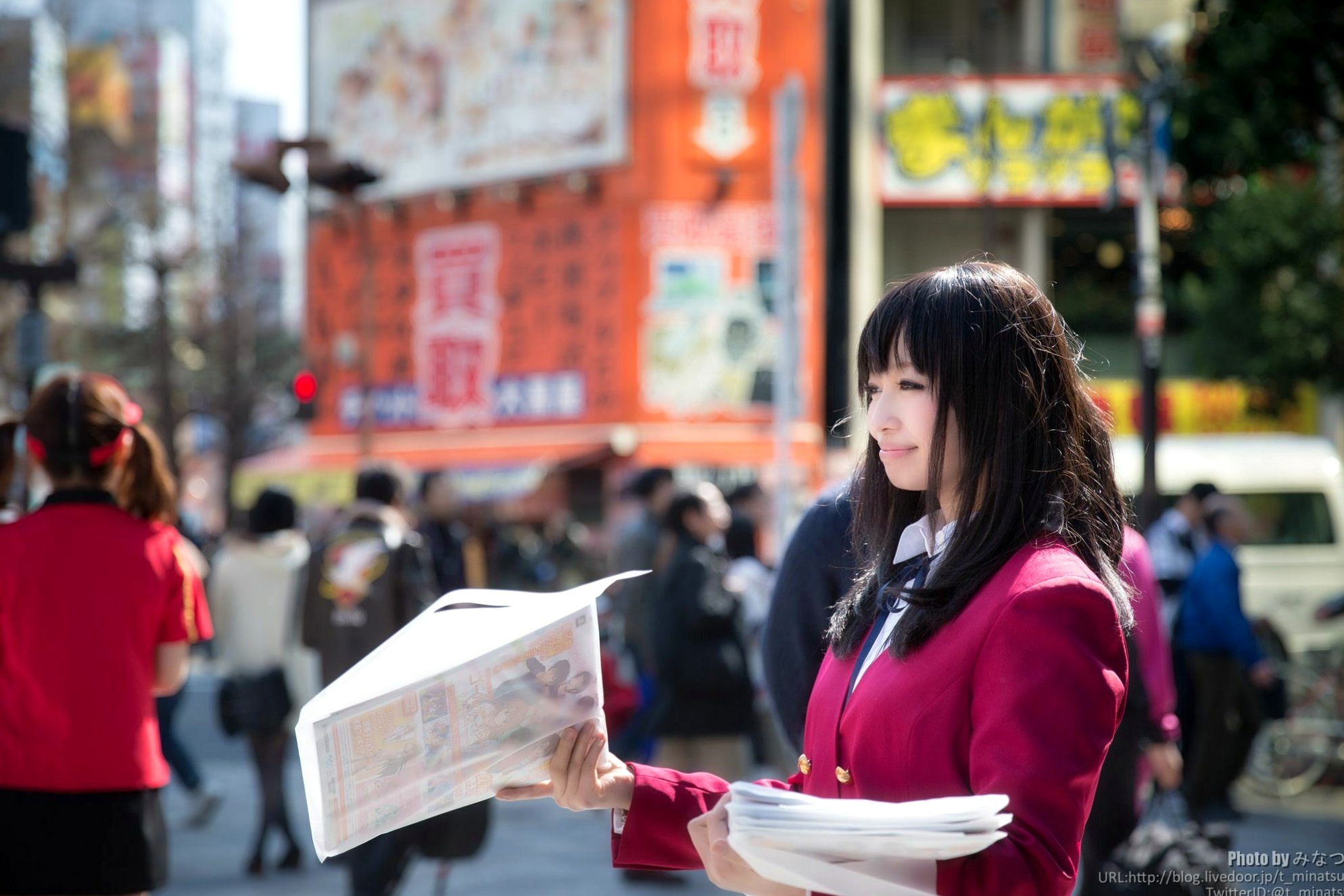 Gallery - 電撃文庫《春の祭典》COSPLAY动漫萌妹合集：日系清纯校服美少女角色扮演高清写真萌系角色扮演清新治愈系 女神私房照_秀色女神 - image 55