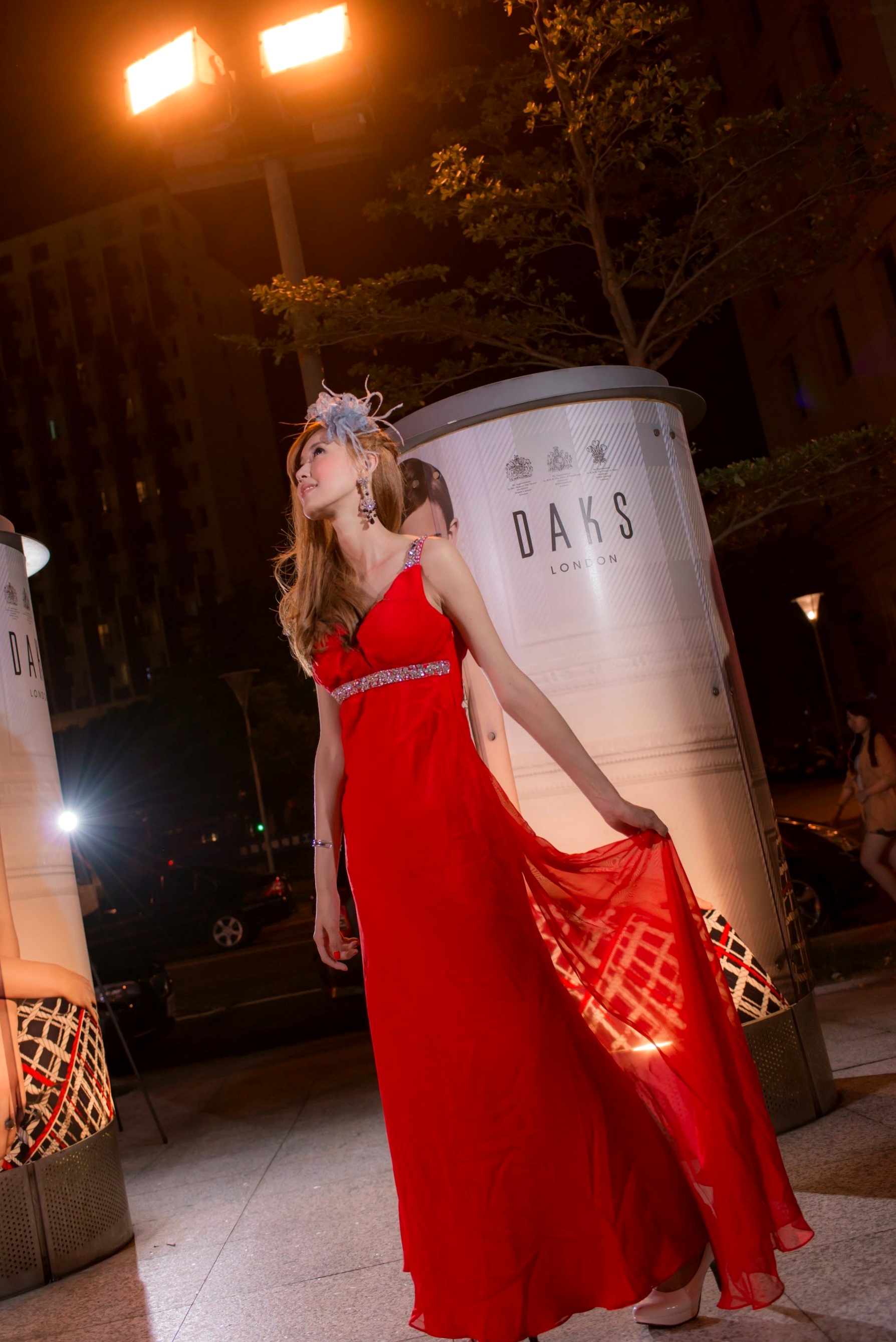 Gallery - 台湾女神金允乔Kila晶晶：浪漫摩天轮夜景婚纱写真清新演绎台湾婚纱清新气质 女神私房照_秀色女神 - image 38