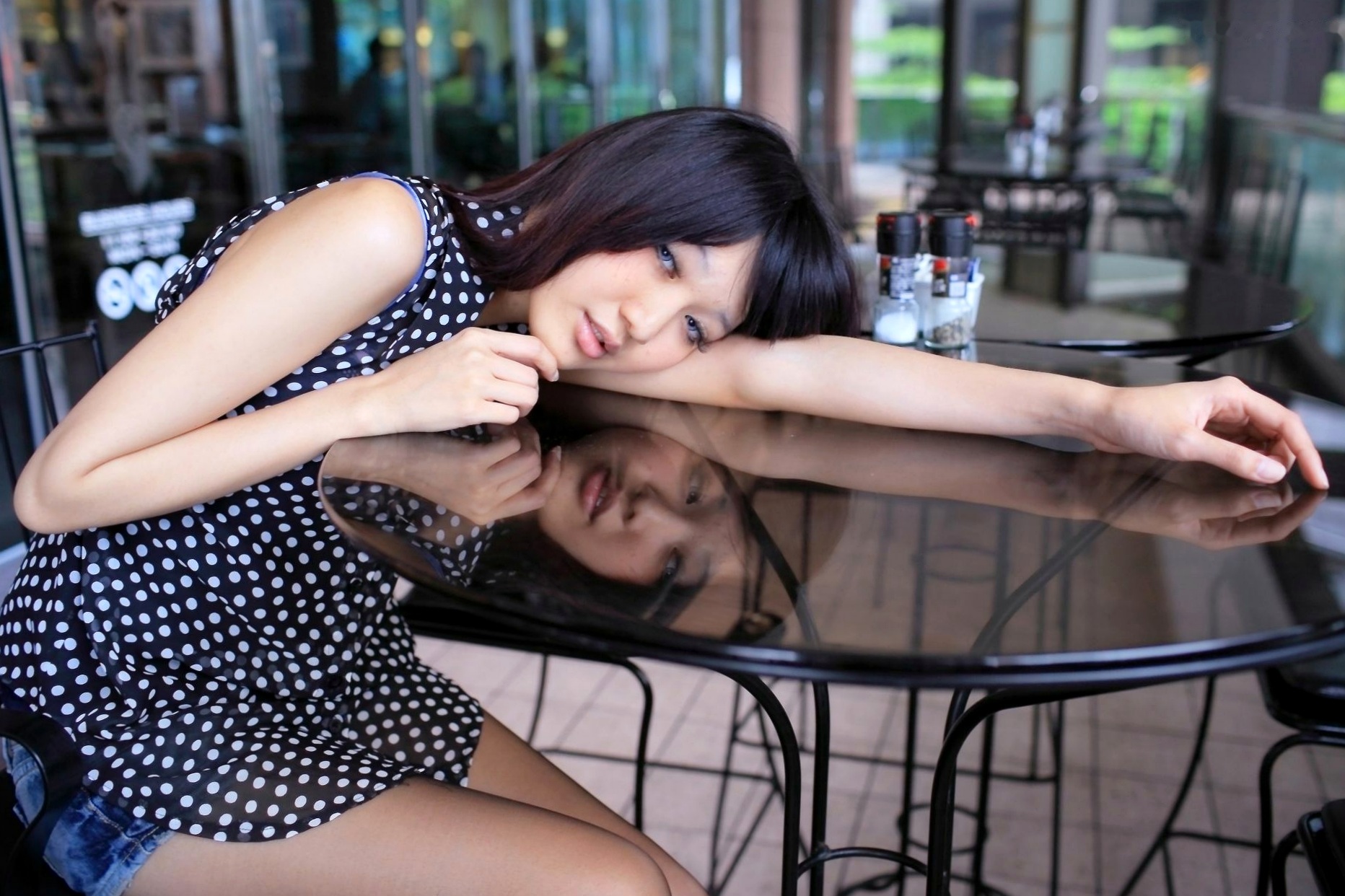 Gallery - 台湾正妹Jill陈玮廷机车街拍主题写真：酷飒御姐户外高清大合集街拍性感台湾气质极品 女神私房照_秀色女神 - image 5
