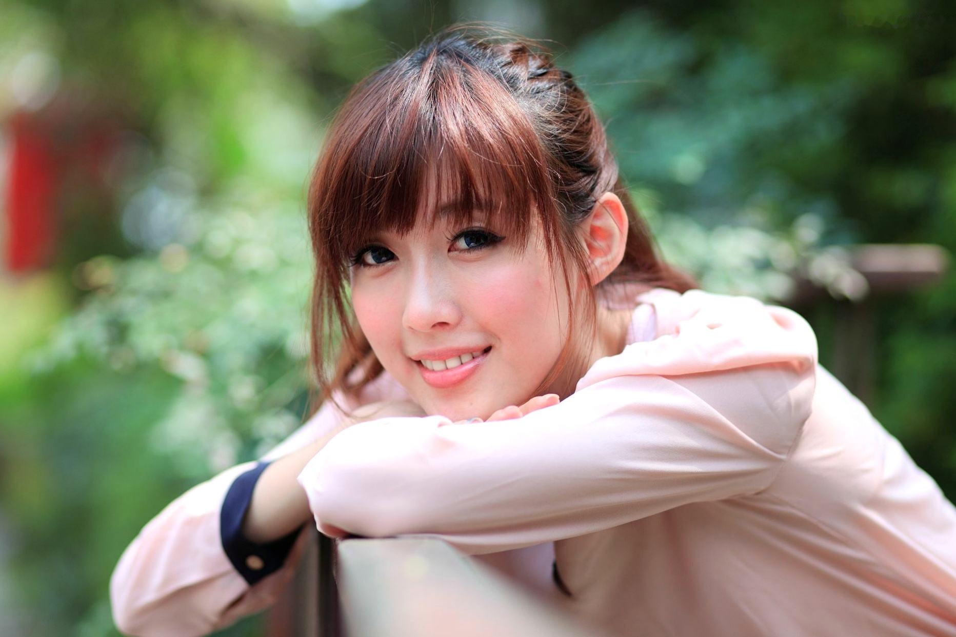 Gallery - 台湾甜美正妹Kila晶晶(金允乔)超短裙清新街拍，户外日常私房写真集街拍台湾美腿清新女神 女神私房照_秀色女神 - image 16