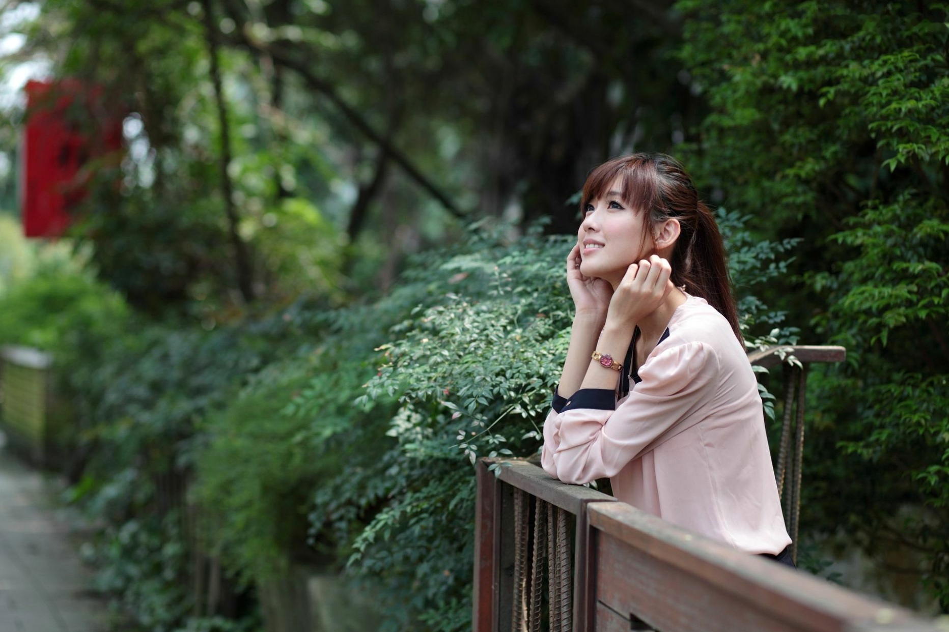 Gallery - 台湾甜美正妹Kila晶晶(金允乔)超短裙清新街拍，户外日常私房写真集街拍台湾美腿清新女神 女神私房照_秀色女神 - image 18
