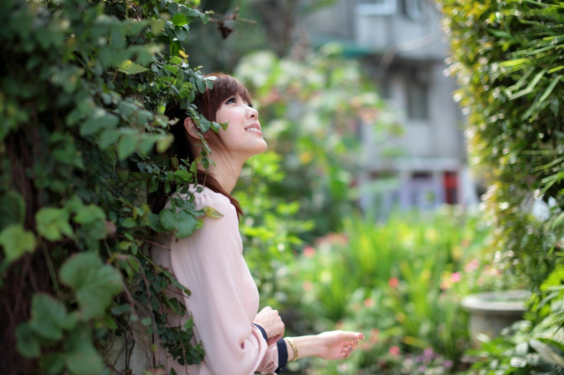 Gallery - 台湾甜美正妹Kila晶晶(金允乔)超短裙清新街拍，户外日常私房写真集街拍台湾美腿清新女神 女神私房照_秀色女神 - image 22