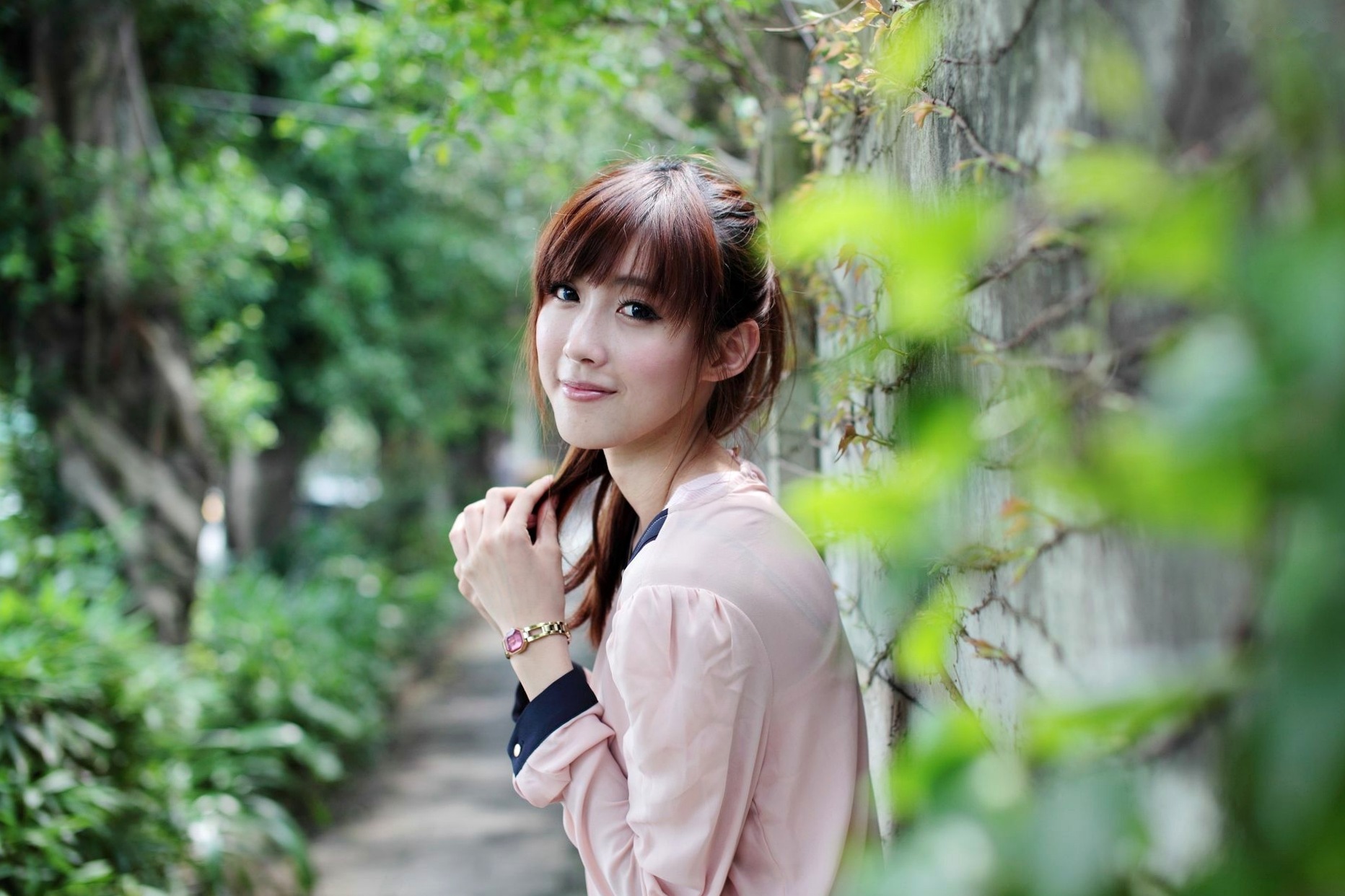 Gallery - 台湾甜美正妹Kila晶晶(金允乔)超短裙清新街拍，户外日常私房写真集街拍台湾美腿清新女神 女神私房照_秀色女神 - image 26