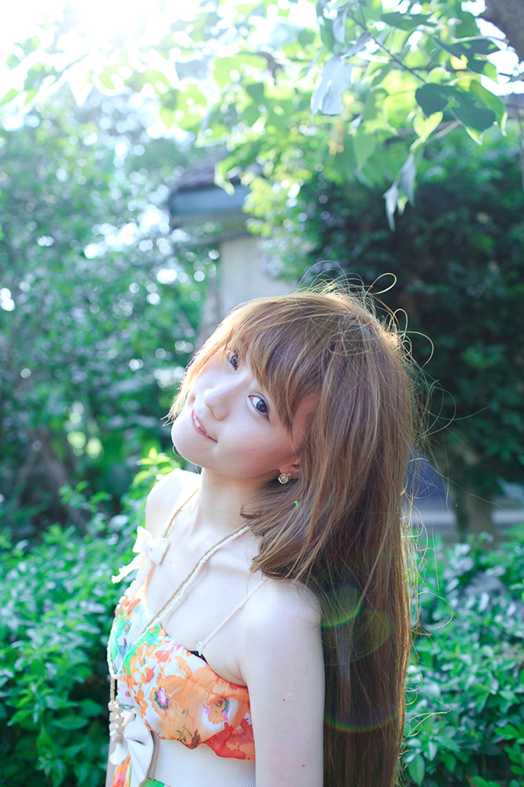 Gallery - 台湾正妹渔瑄邱俞瑄石门水库外拍写真，夏日清新花裙草帽女神清纯美照台湾清新户外治愈系女神 女神私房照_秀色女神 - image 2