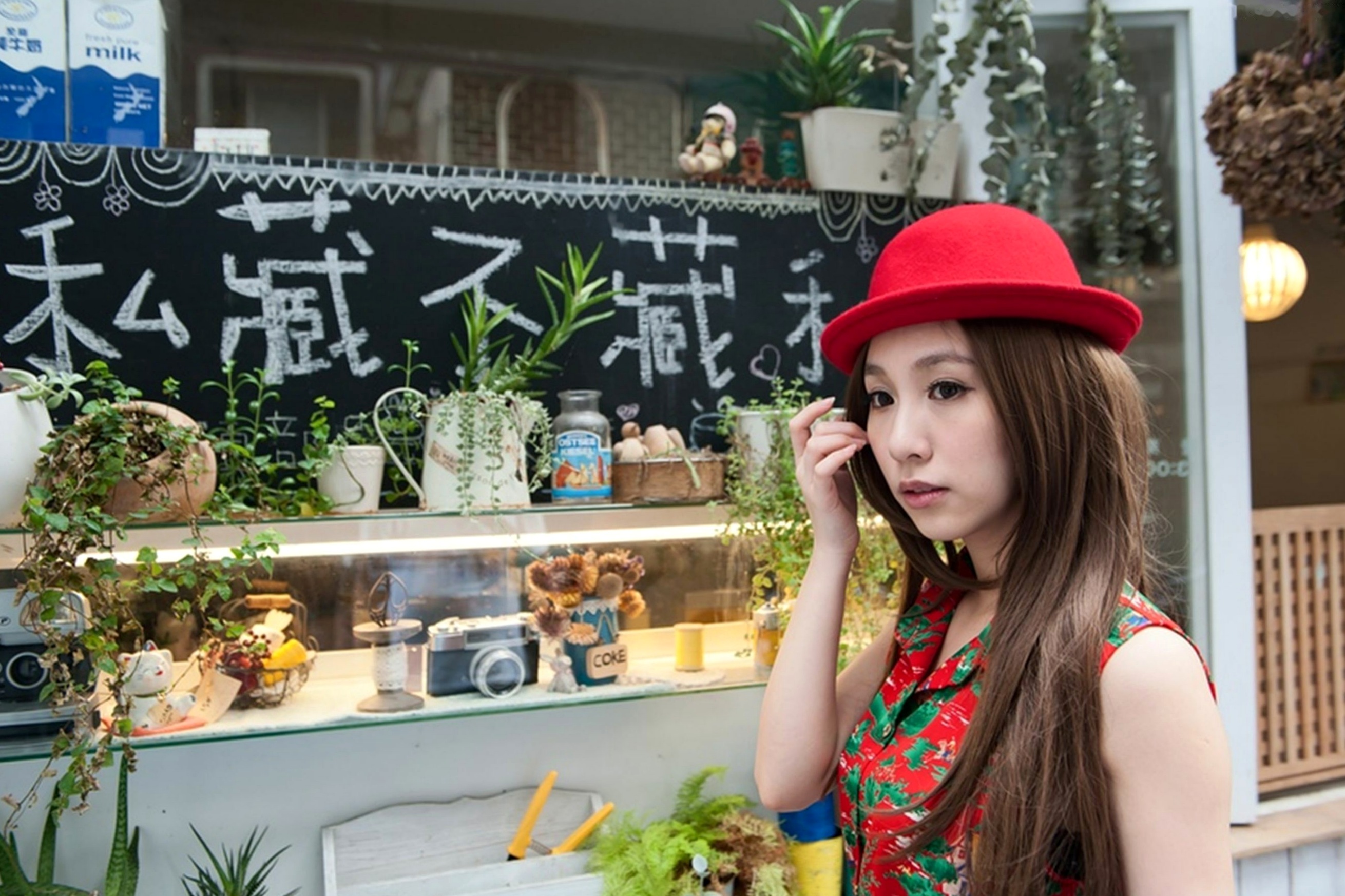Gallery - 台湾正妹Kimi小步吕思莹《小港老巷街拍》清新甜美街头外拍个人写真集台湾街拍清新治愈系女神气质 女神私房照_秀色女神 - image 5
