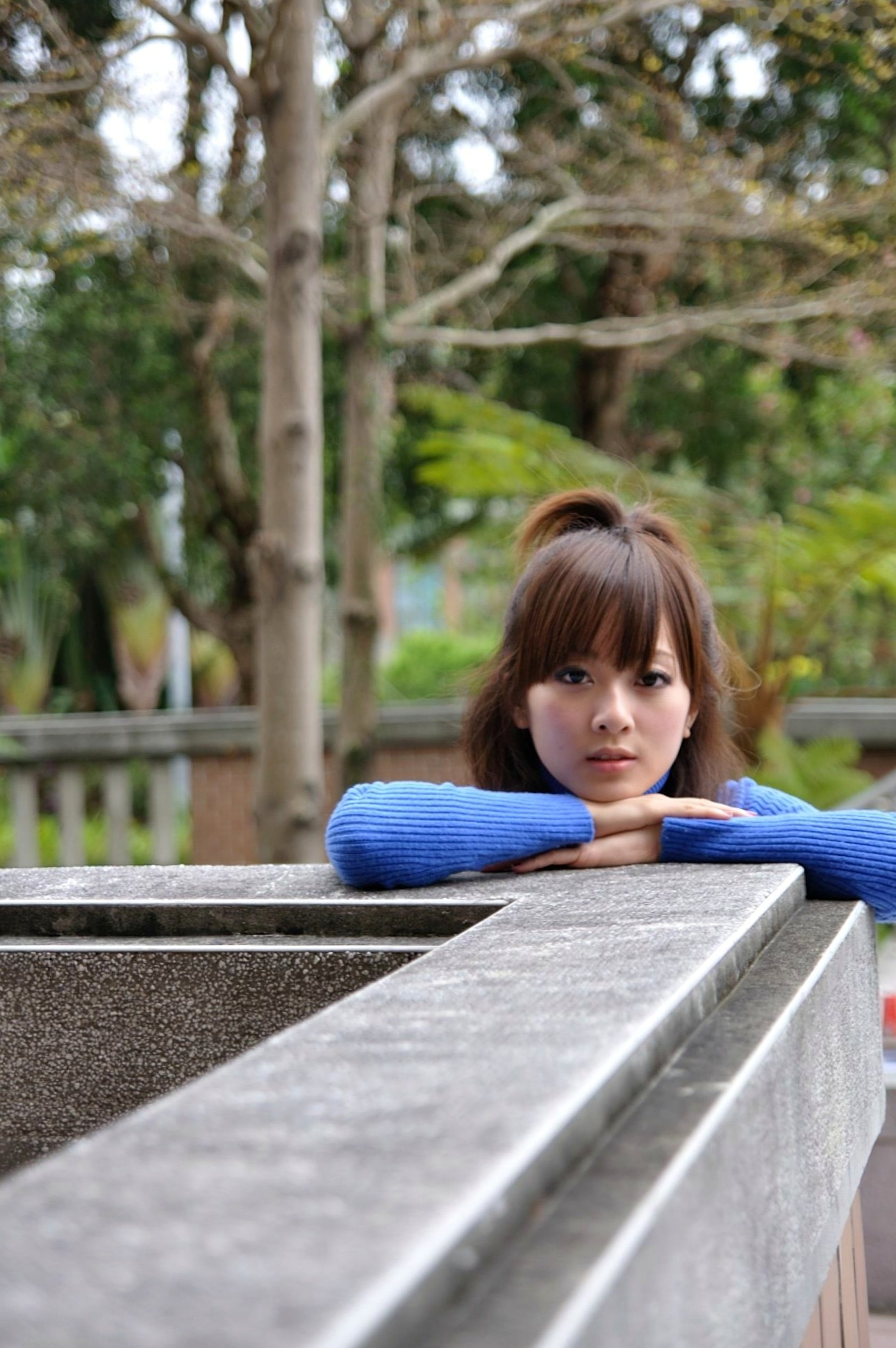 Gallery - 台湾正妹张允霏/果子MM《台大外拍》第5部，校园清新风，碎花裙单车少女高清写真集台湾户外清纯治愈系 女神私房照_秀色女神 - image 48