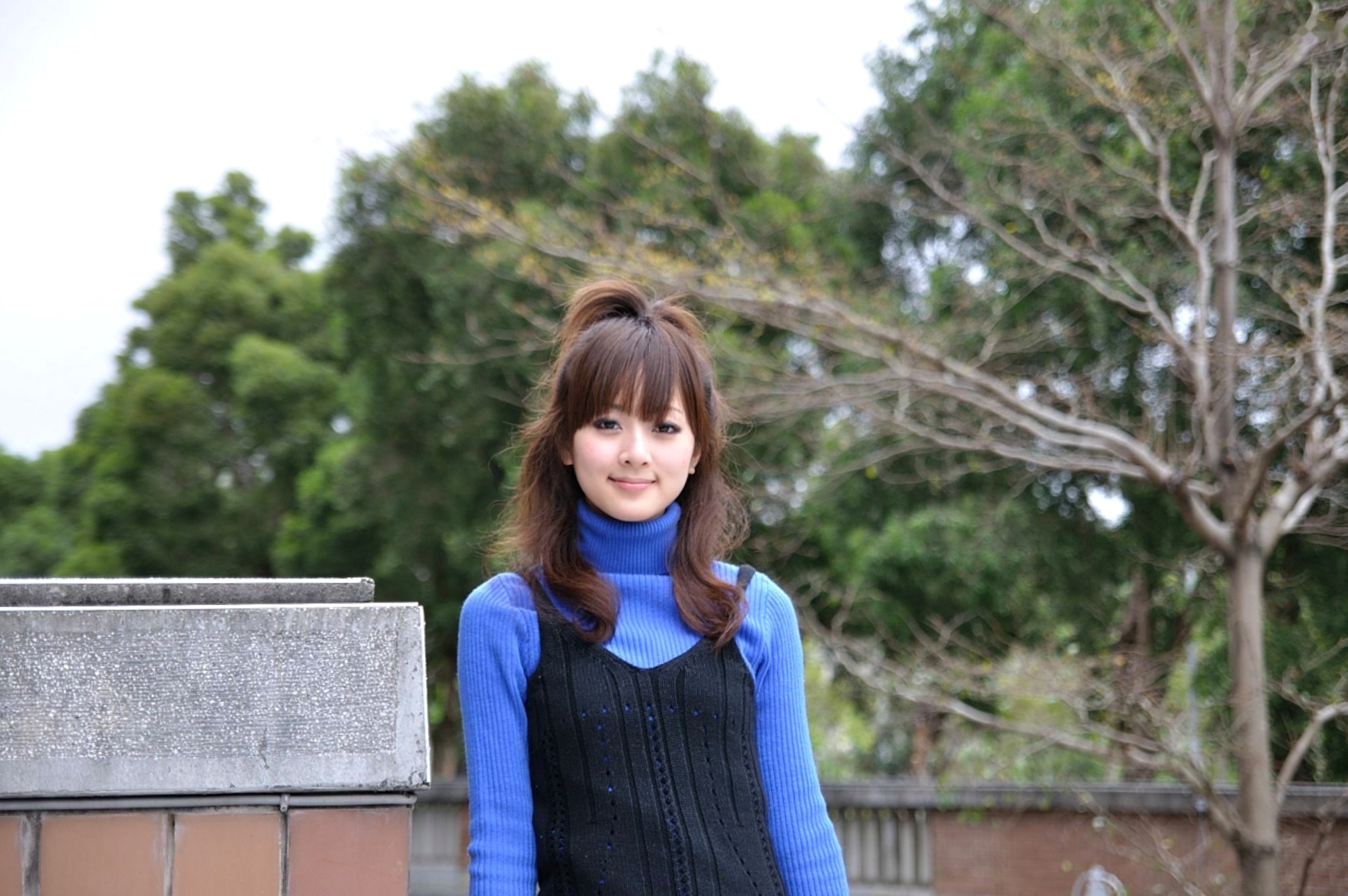 Gallery - 台湾正妹张允霏/果子MM《台大外拍》第5部，校园清新风，碎花裙单车少女高清写真集台湾户外清纯治愈系 女神私房照_秀色女神 - image 50