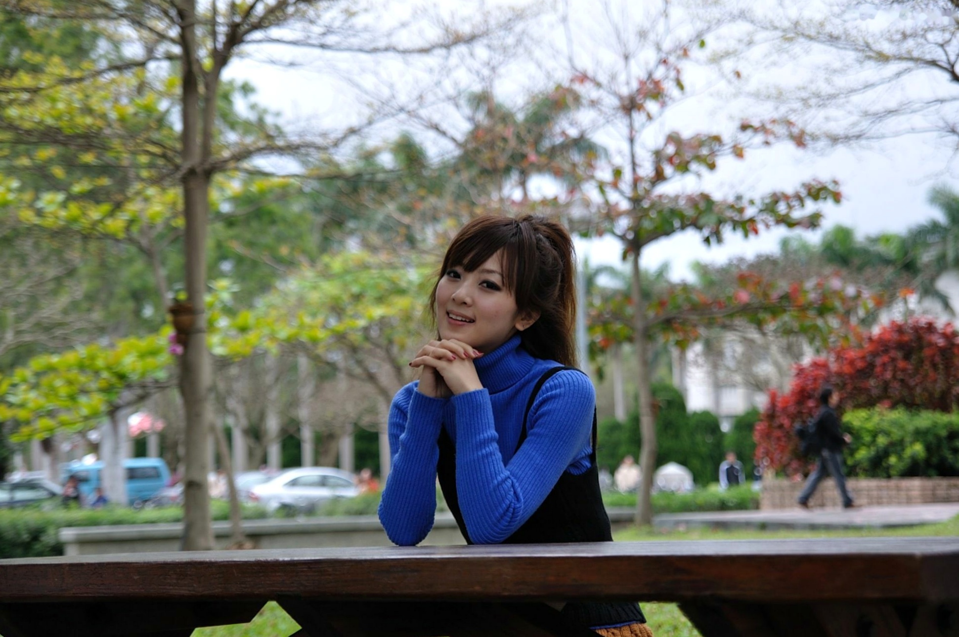 Gallery - 台湾正妹张允霏/果子MM《台大外拍》第5部，校园清新风，碎花裙单车少女高清写真集台湾户外清纯治愈系 女神私房照_秀色女神 - image 57